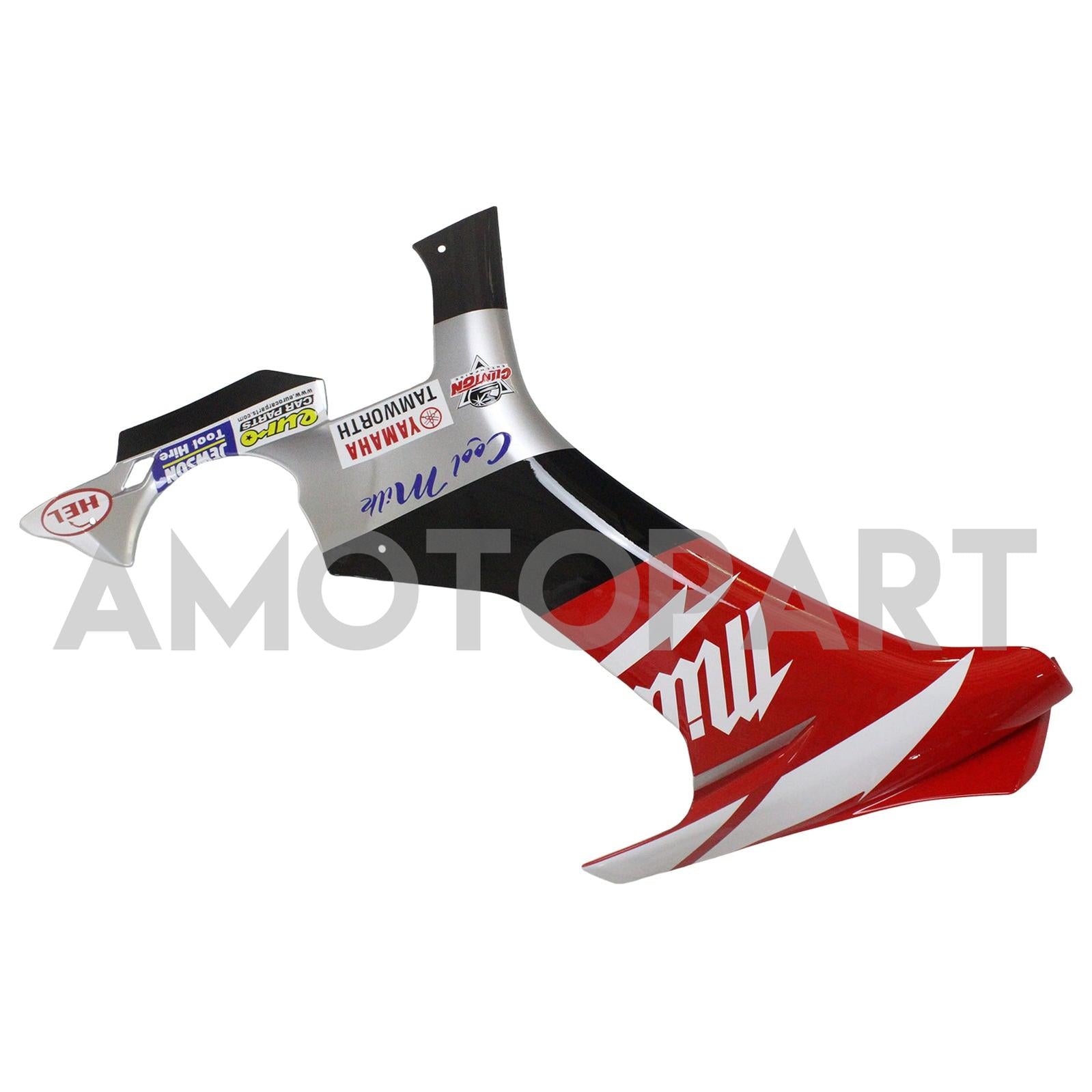 Amotopart Yamaha 2015-2019 YZF 1000 R1 Red Black Fairing Kit