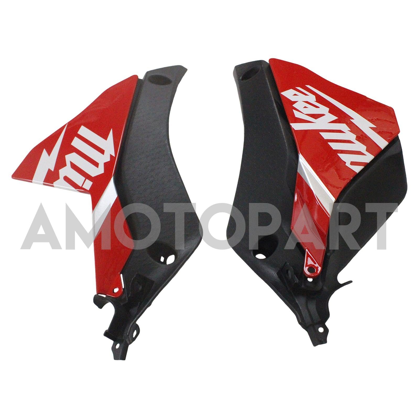 Amotopart Yamaha 2015-2019 YZF 1000 R1 Red Black Fairing Kit
