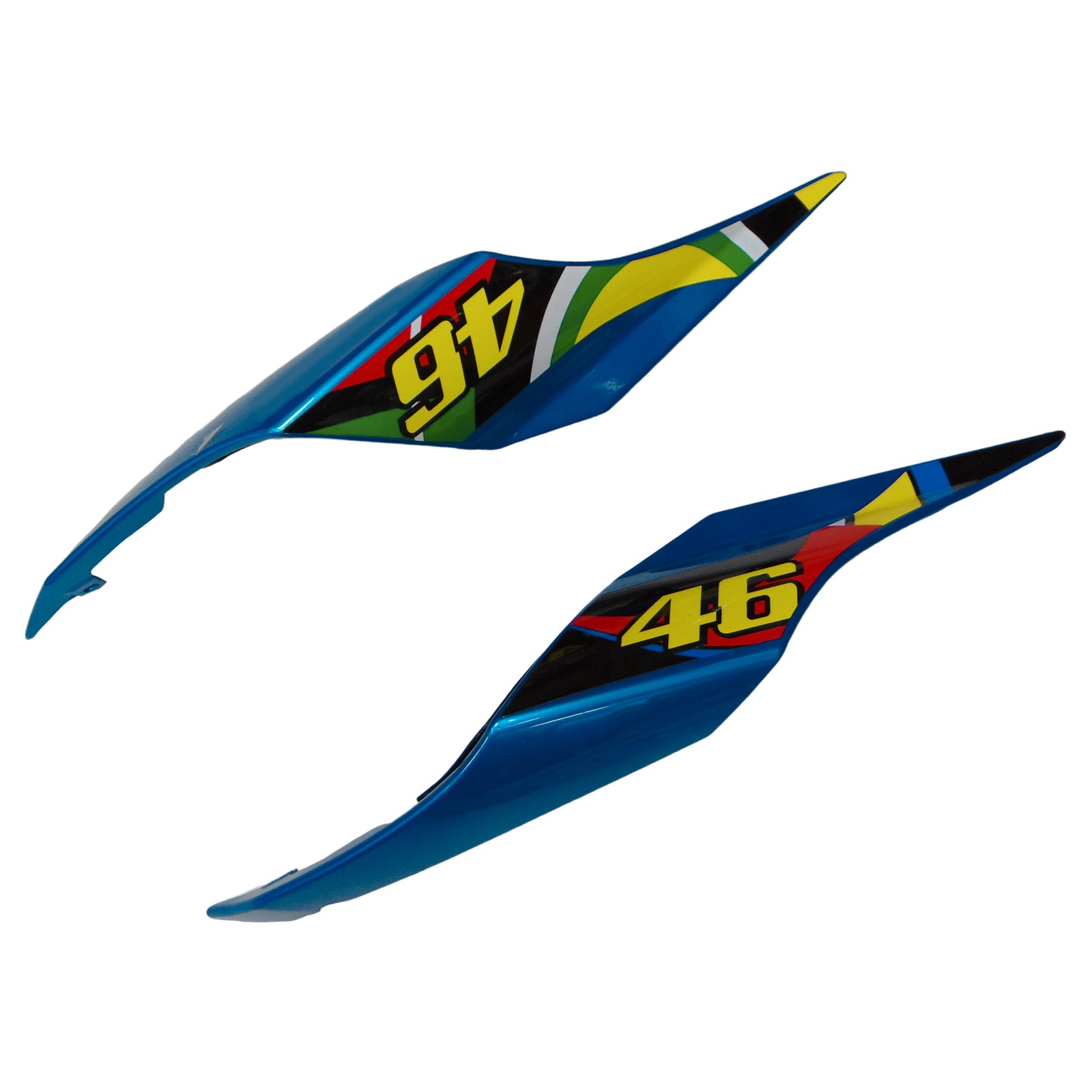 Amotopart Yamaha 2015–2019 YZF 1000 R1 blaues Verkleidungsset