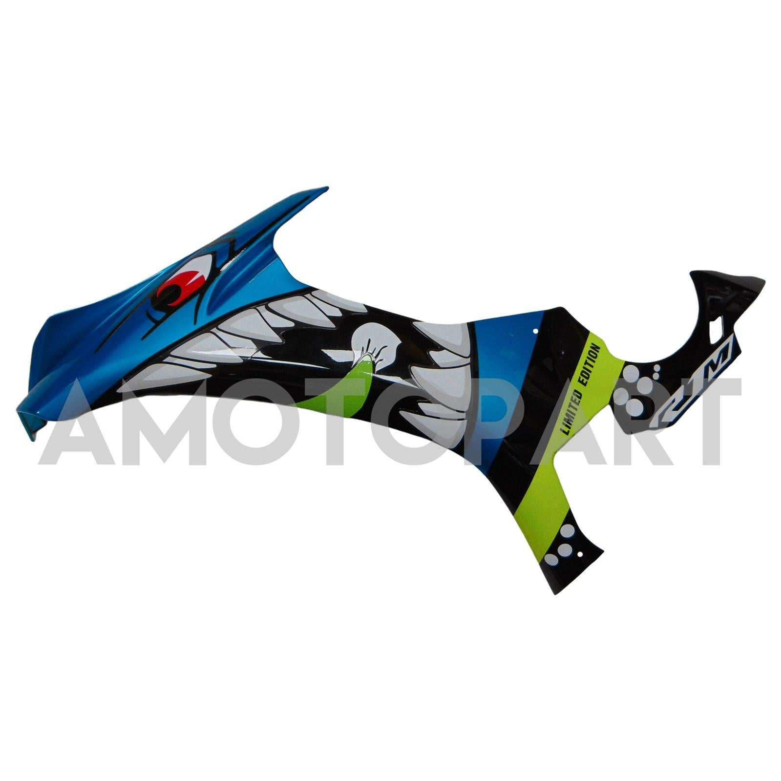 Amotopart Yamaha 2015-2019 YZF 1000 R1 Blue Fairing Kit