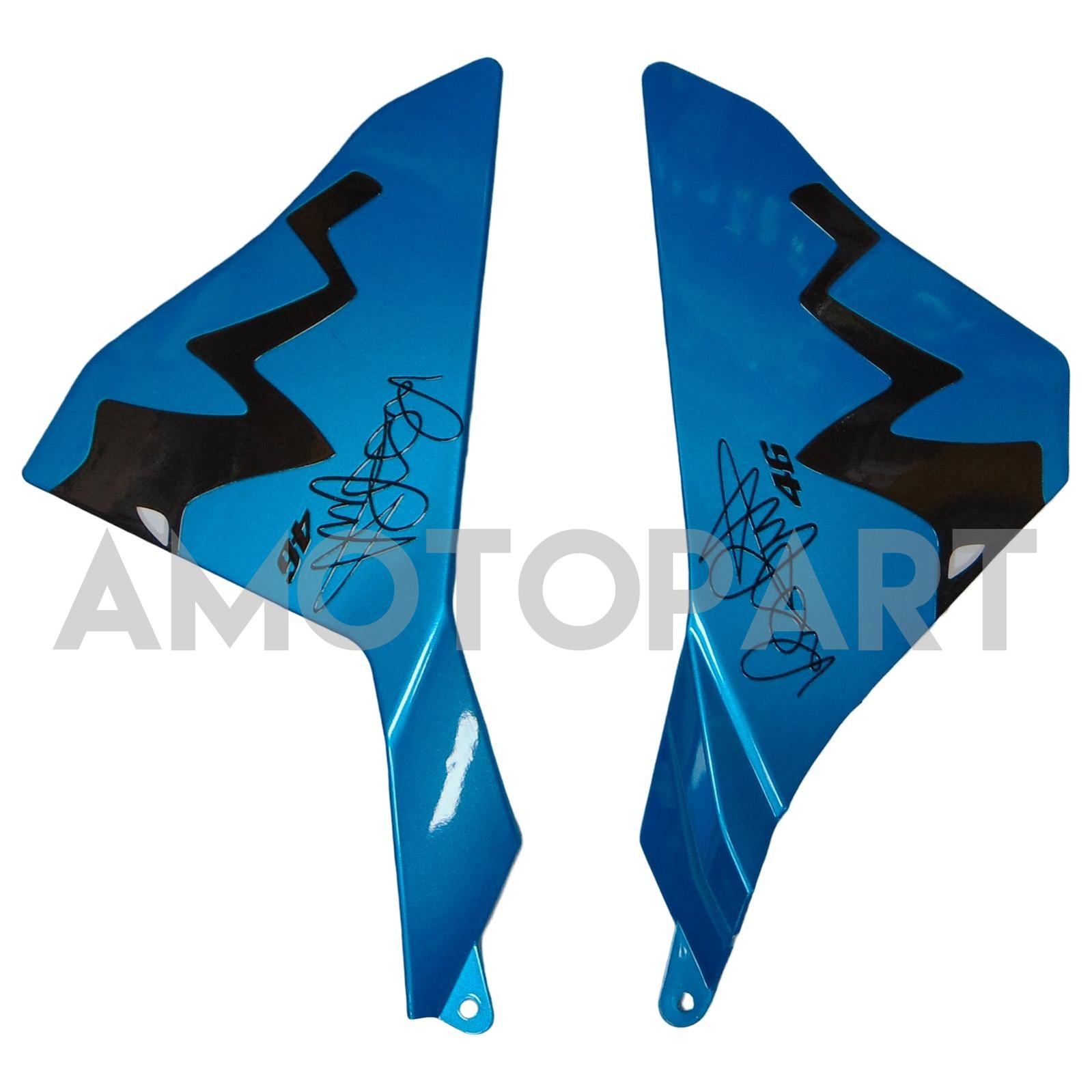 Amotopart Yamaha 2015-2019 YZF 1000 R1 Blue Fairing Kit