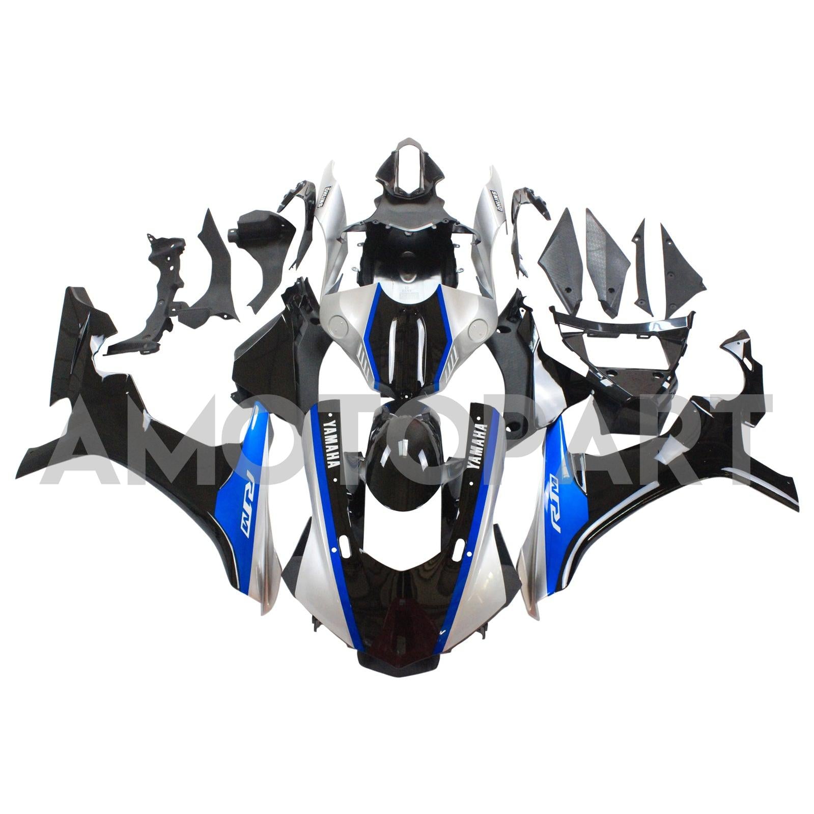 Injection Fairing Kit Bodywork Plastic ABS fit For Yamaha YZF 1000 R1 2015-2019