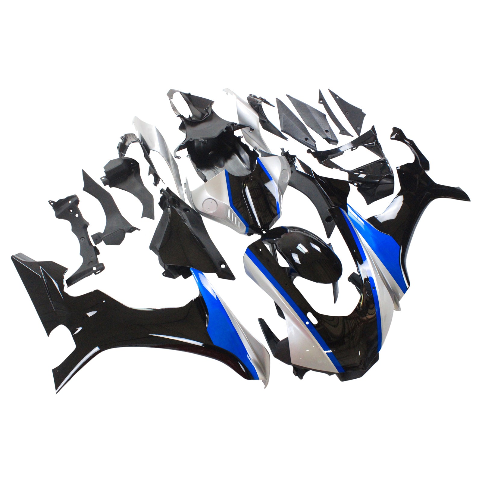 射出フェアリングキットボディワークプラスチック ABS ヤマハ YZF 1000 R1 2015-2019 に適合