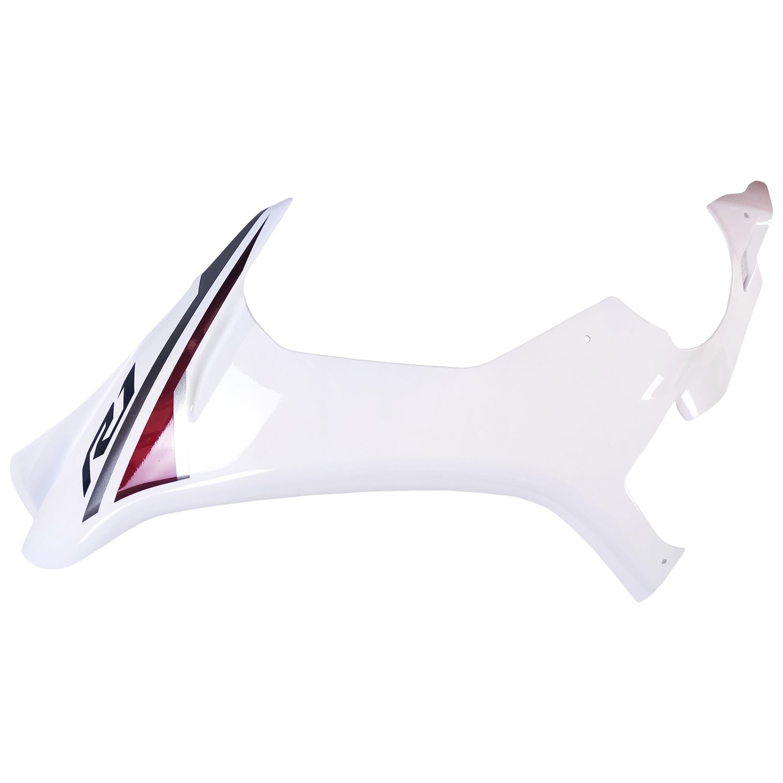 Amotopart Yamaha 2015-2019 YZF 1000 R1 White & Red Style3 Kit de carenagem