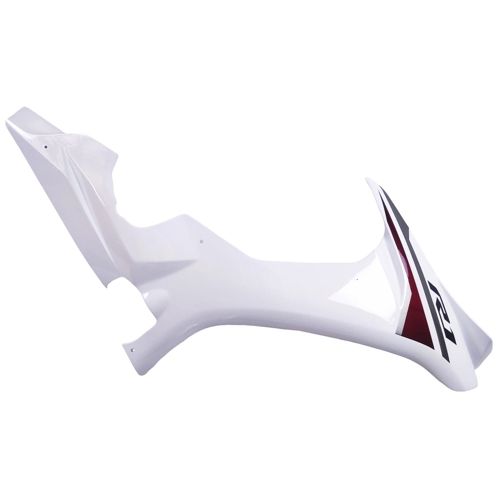 Amotopart Yamaha 2015-2019 YZF 1000 R1 White & Red Style3 Kit de carenagem