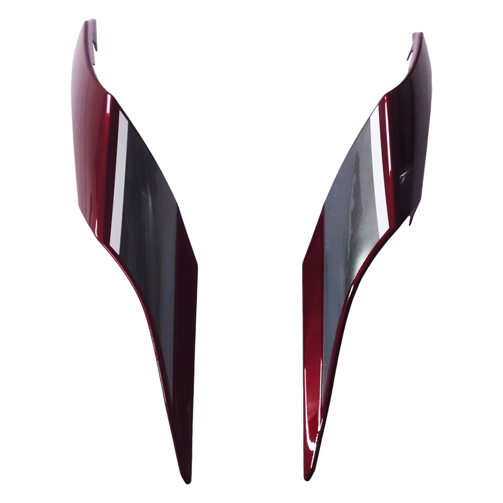Amotopart Yamaha 2015-2019 YZF 1000 R1 White & Red Style3 Kit de carenagem