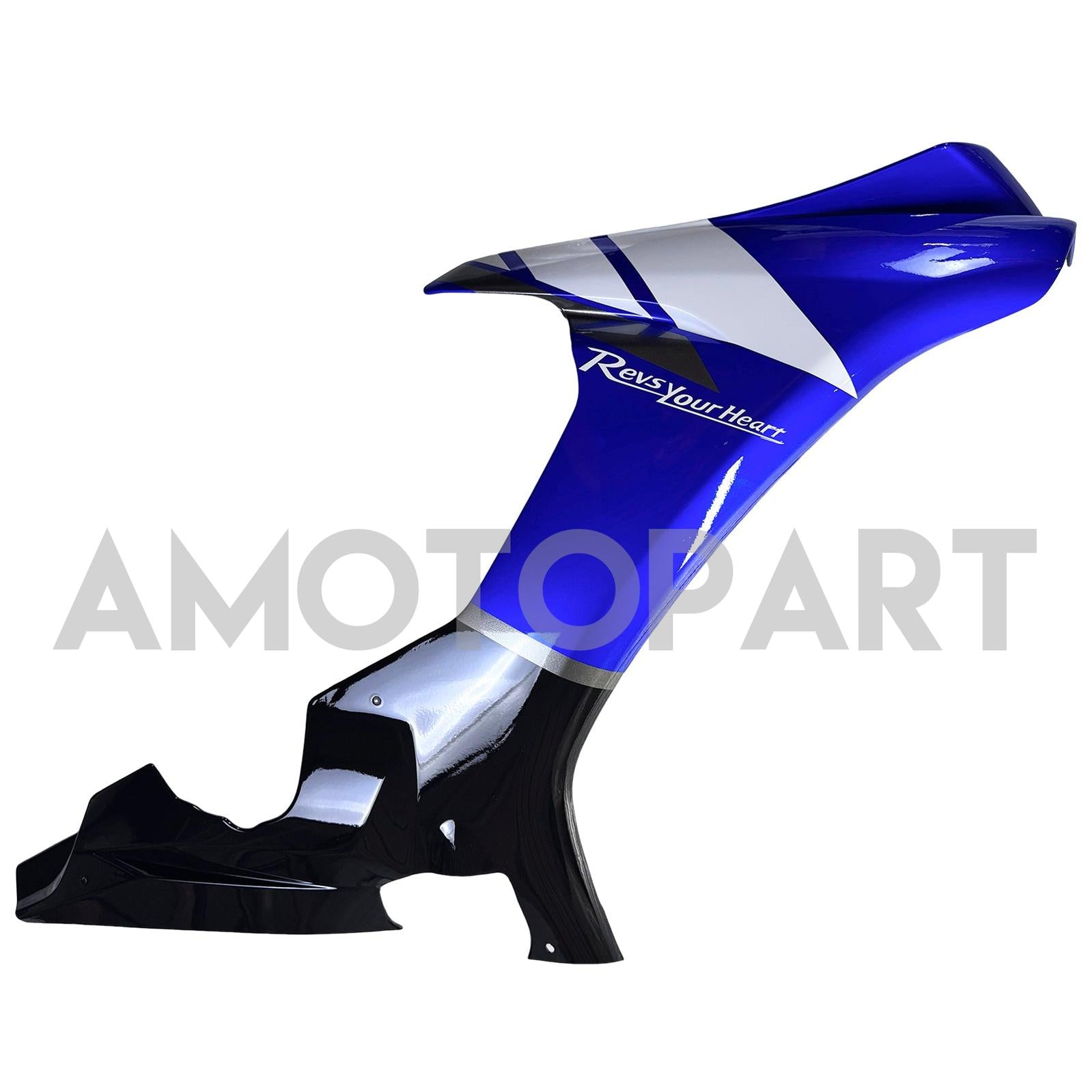 Amotopart Yamaha YZF 1000 R1 2015-2019 Blue & White Fairing Kit