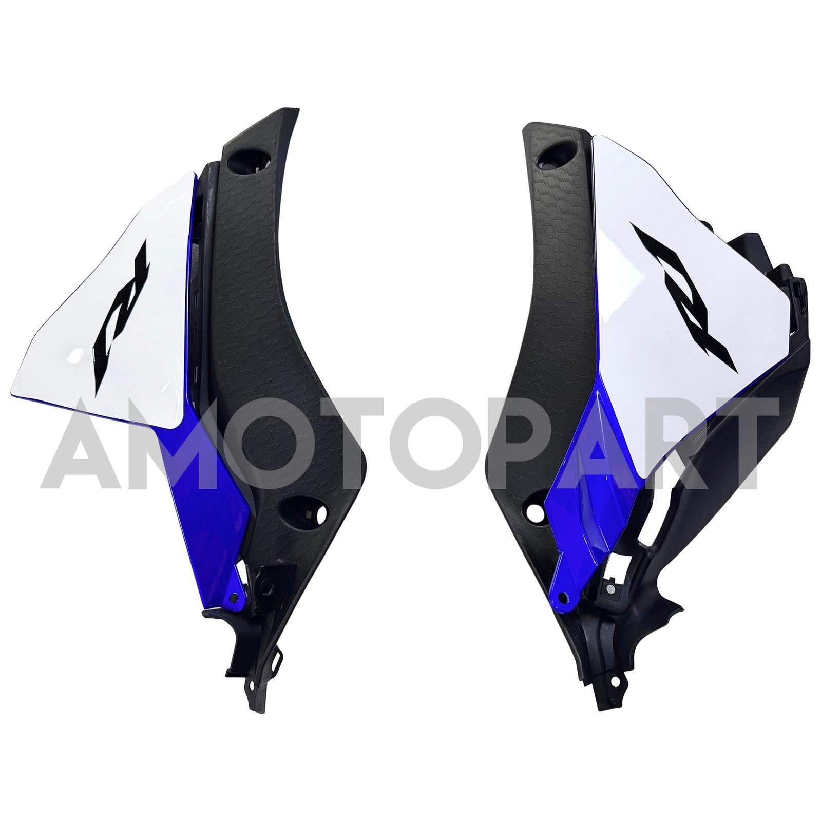 Amotopart Yamaha YZF 1000 R1 2015-2019 Blue & White Fairing Kit