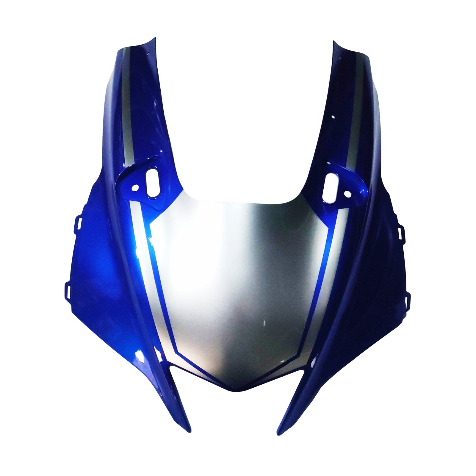 Amotopart Yamaha 2015–2019 YZF 1000 R1 Silber&Blaues Verkleidungsset