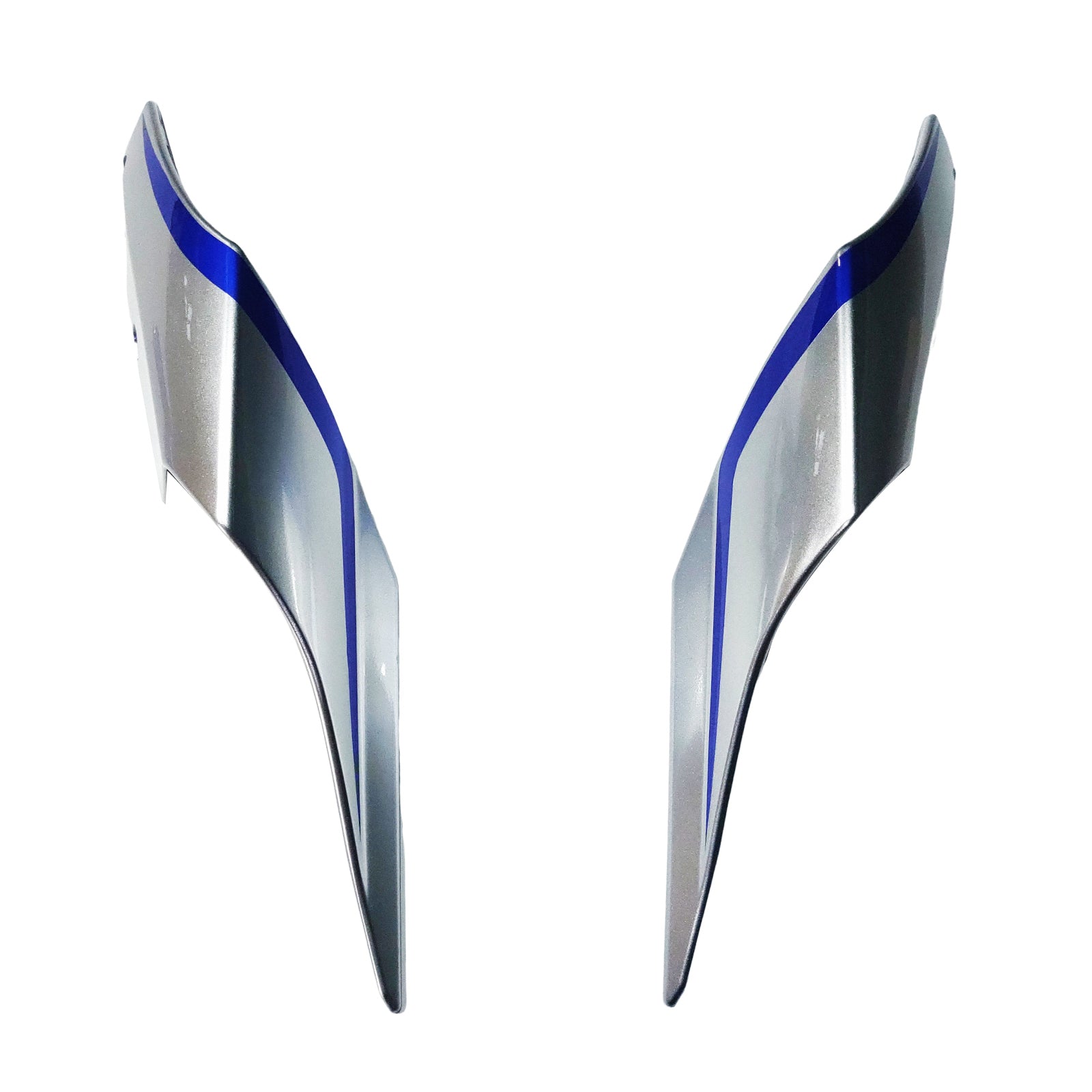 Amotopart Yamaha 2015–2019 YZF 1000 R1 Silber&Blaues Verkleidungsset
