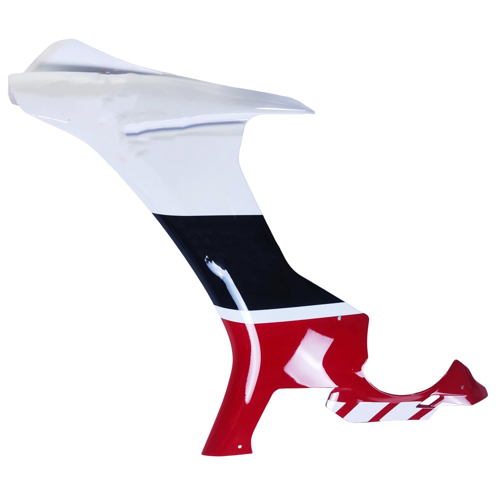 Amotopart Yamaha 2015-2019 YZF 1000 R1 White & Red Style2 Fairing Kit