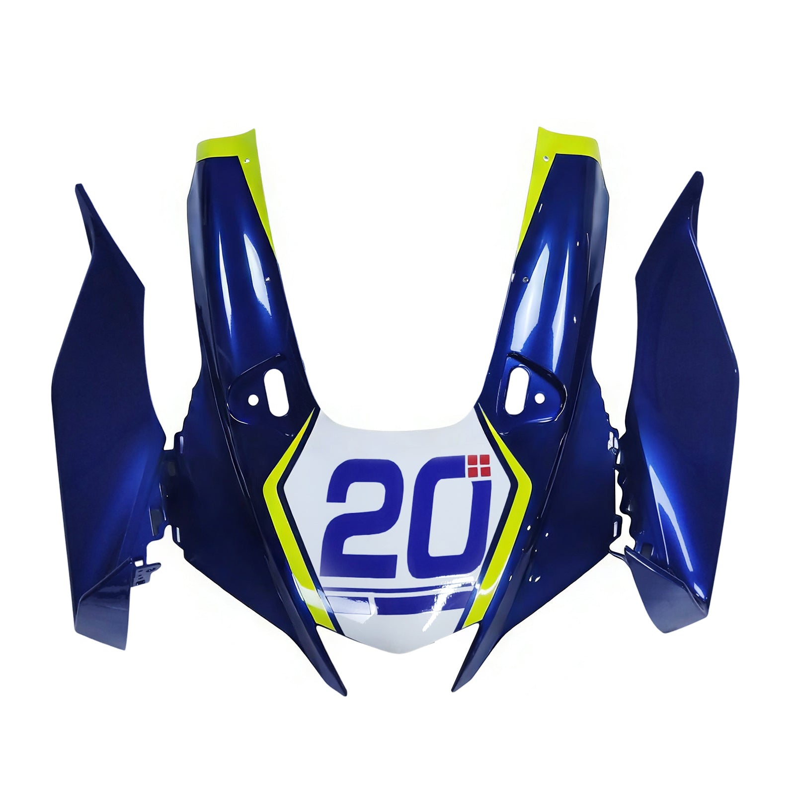 Amotopart Yamaha 2015-2019 YZF 1000 R1 Blue&Yellow Fairing Kit