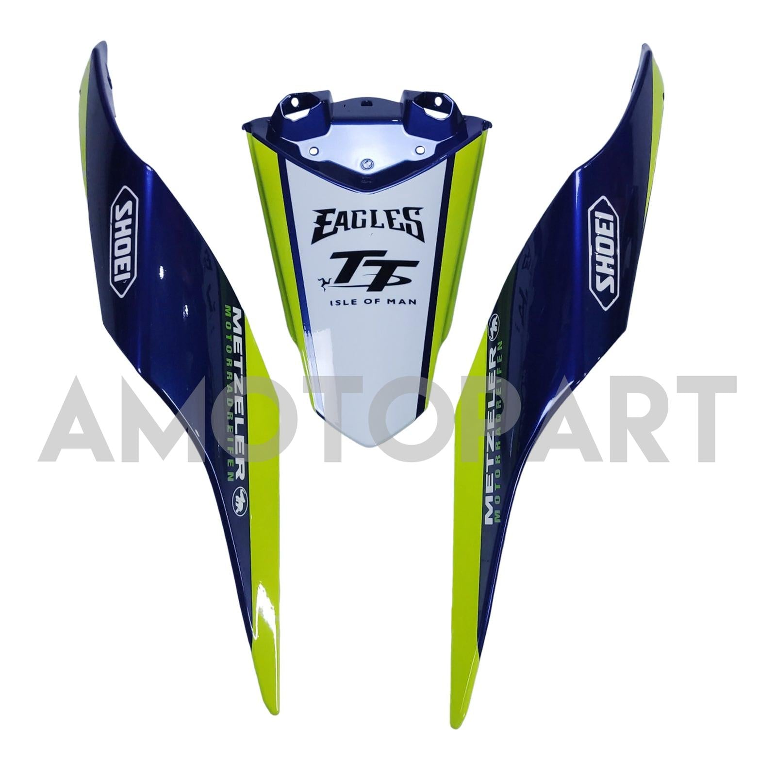 Amotopart Yamaha 2015-2019 YZF 1000 R1 Blue & Yellow Failing Kit