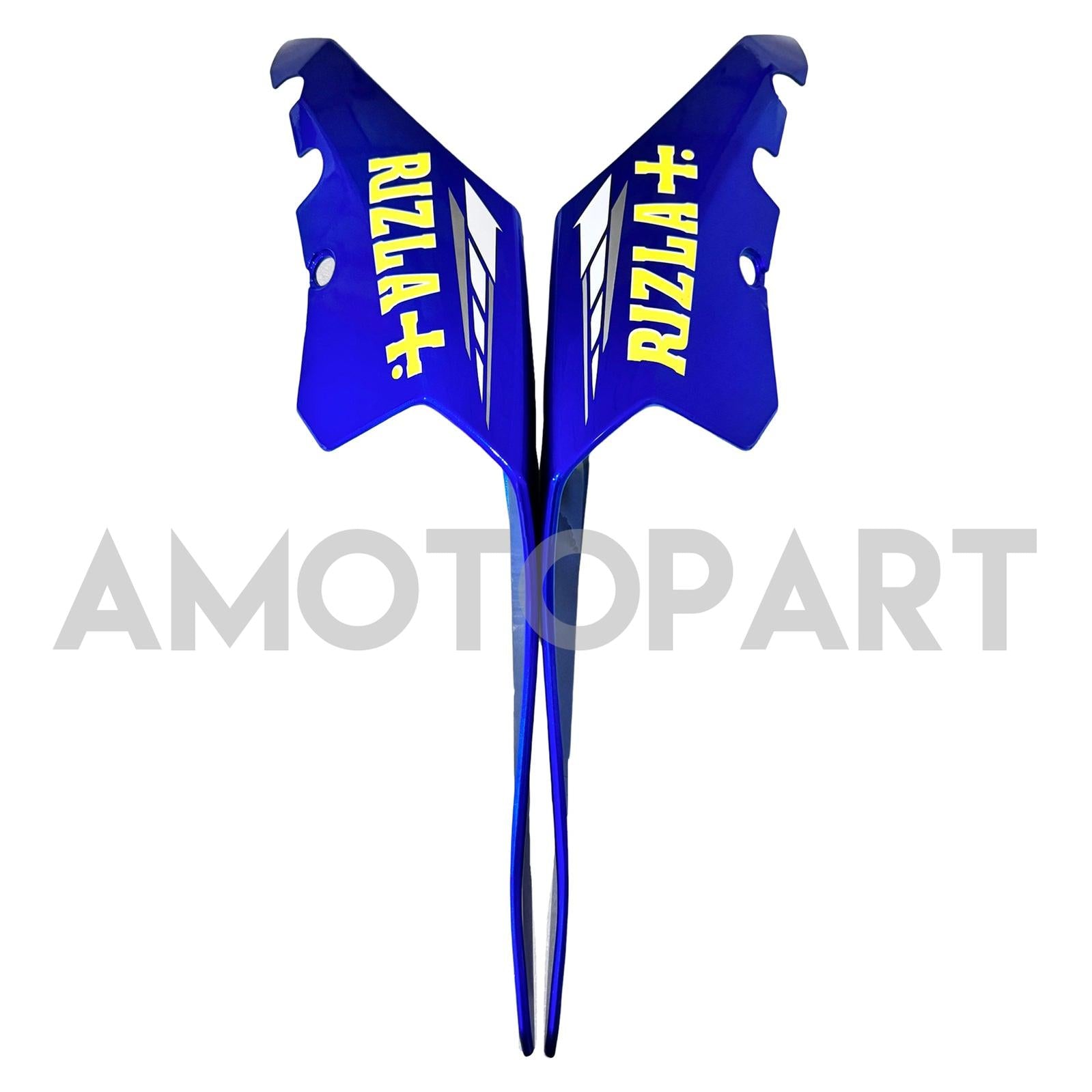 Amotopart Yamaha 2015-2019 YZF 1000 R1 Blue&Black Style5 Fairing Kit