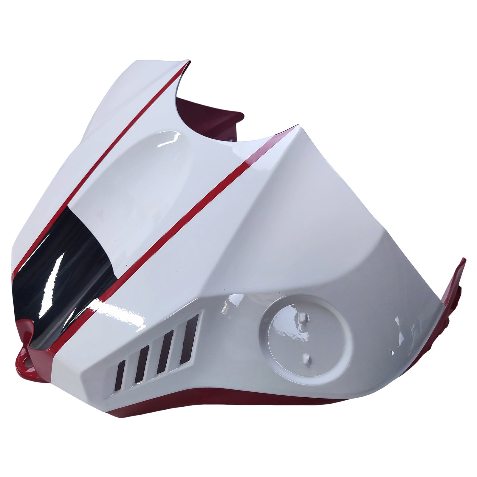 Amotopart Yamaha 2015-2019 YZF 1000 R1 White&Red Style1 Fairing Kit