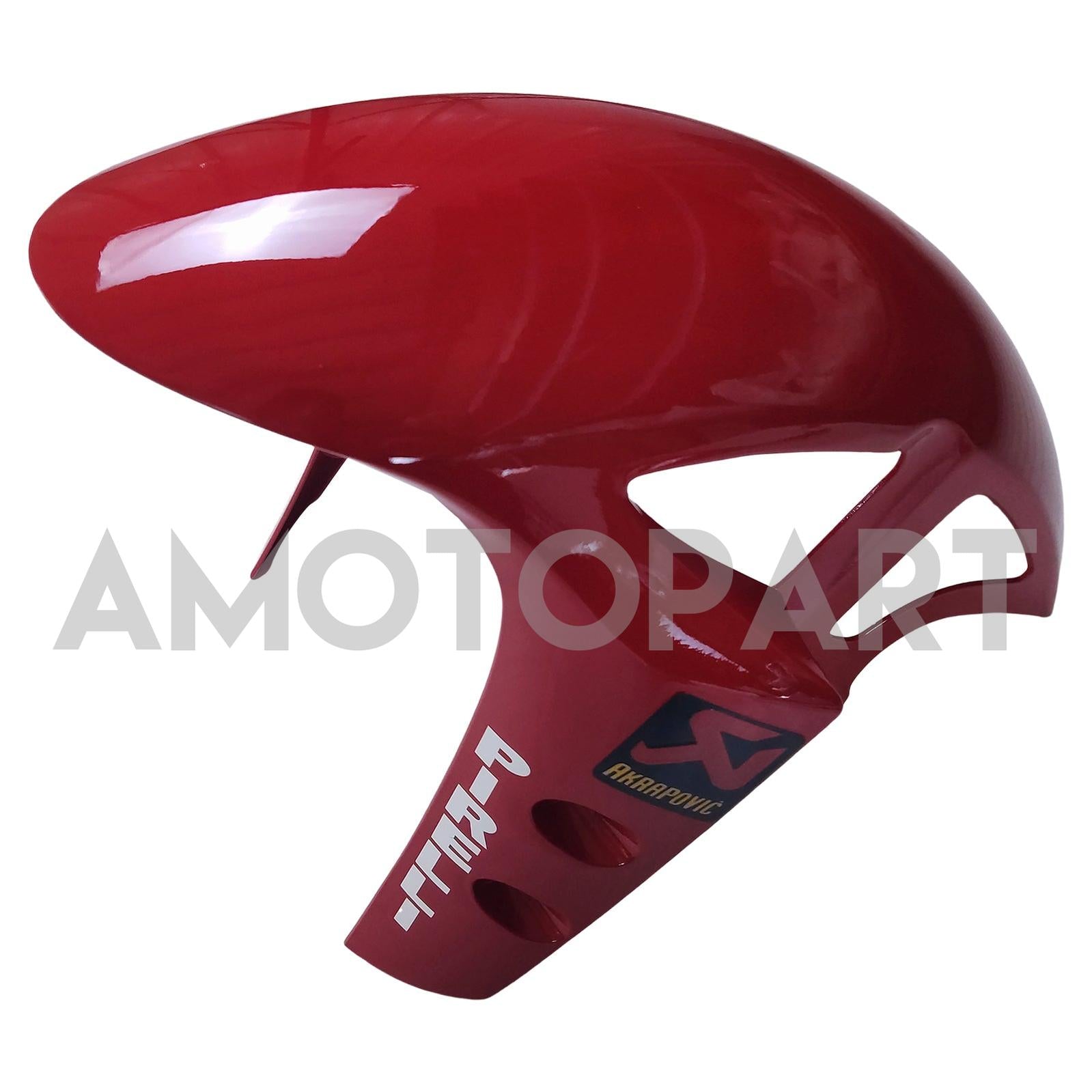Amotopart Yamaha 2015-2019 YZF 1000 R1 White&Red Style1 Fairing Kit