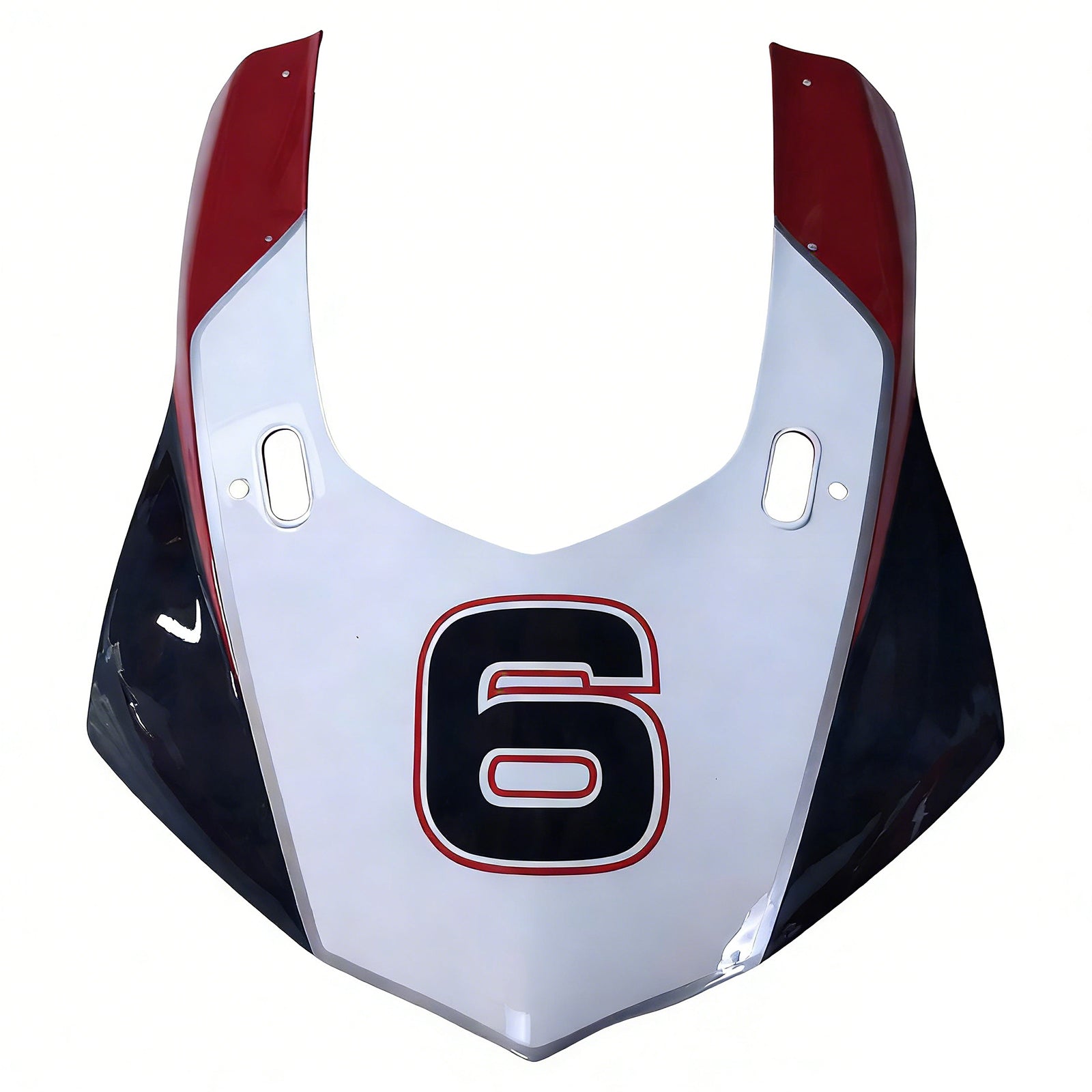 Amotopart Yamaha 2015-2019 YZF 1000 R1 White&Red Style1 Fairing Kit