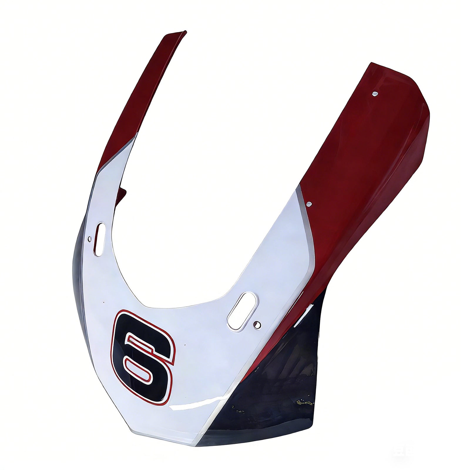 Amotopart Yamaha 2015-2019 YZF 1000 R1 White&Red Style1 Fairing Kit