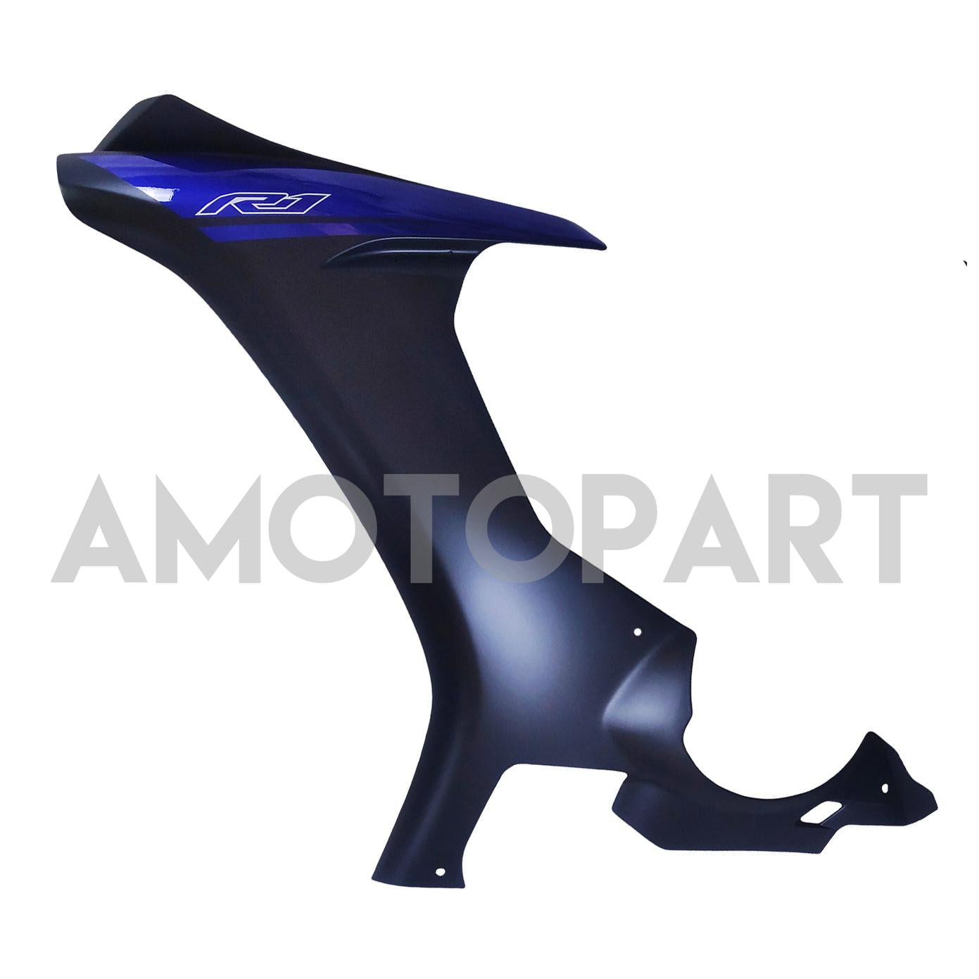 Amotopart Yamaha YZF 1000 R1 2015-2019 Matte Blue&Black Style12 Fairing Kit