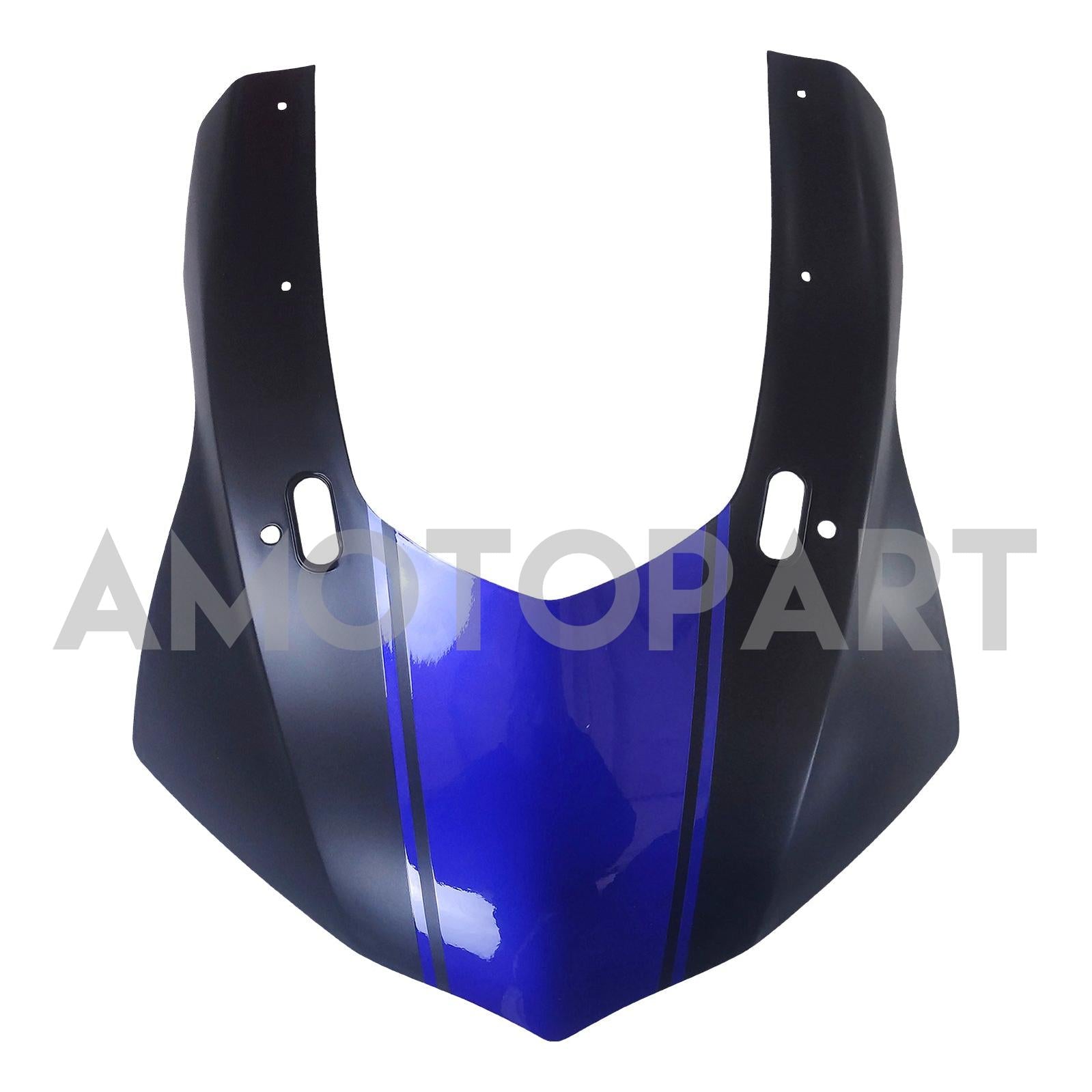 Amotopart Yamaha YZF 1000 R1 2015-2019 Matte Blue&Black Style12 Fairing Kit