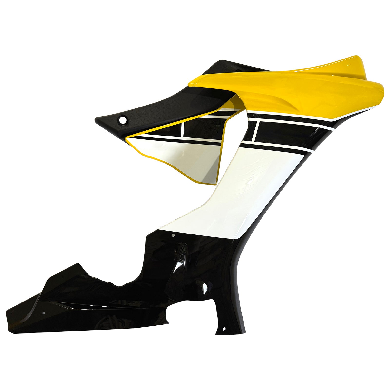 Kit Carenado Amotopart Yamaha YZF 1000 R1 2015-2019 Amarillo&Blanco