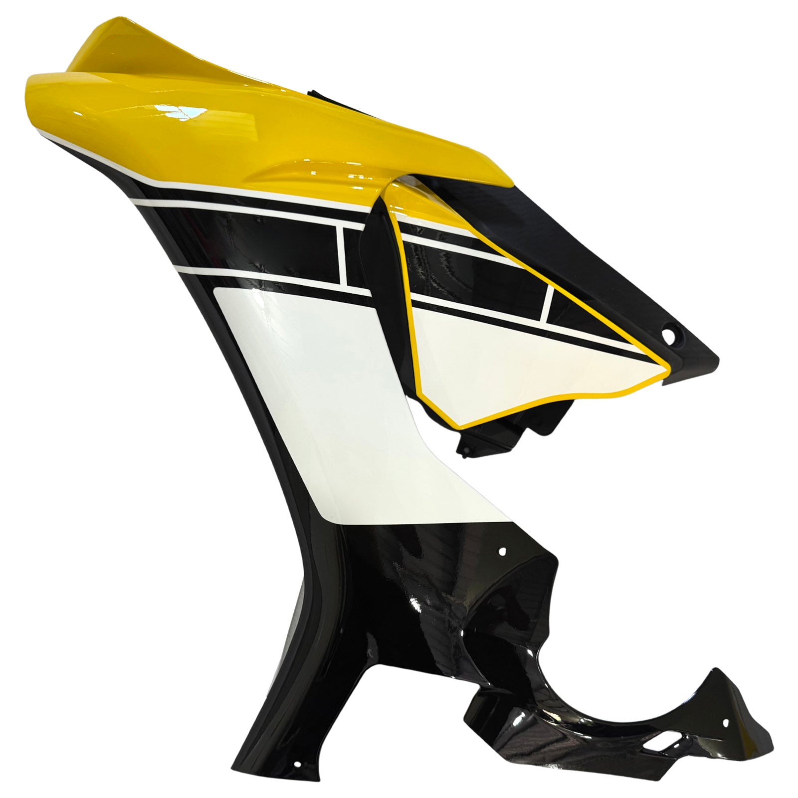 Kit Carenado Amotopart Yamaha YZF 1000 R1 2015-2019 Amarillo&Blanco