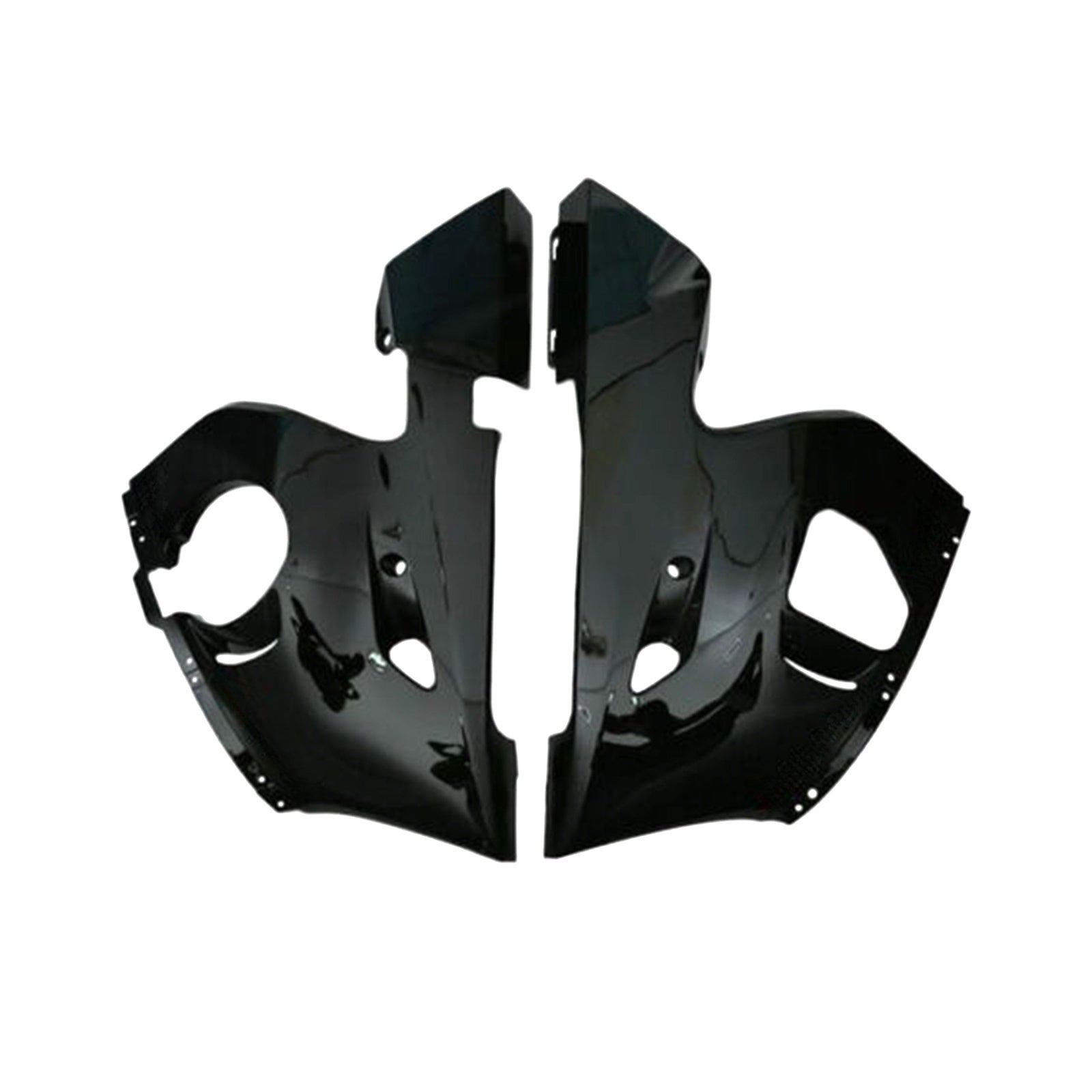 Amotopart 1998-2002 Yamaha YZF R6 Red-White-Black Fairing Kit