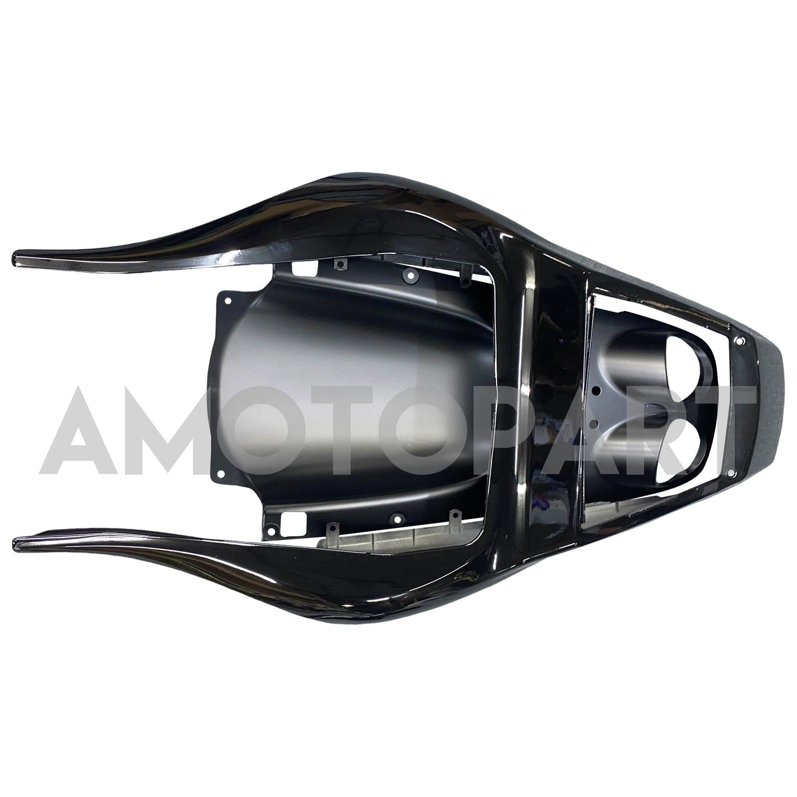 Amotopart Yamaha YZF 600 R6 1998-2002 Black & Yellow Fairing Kit