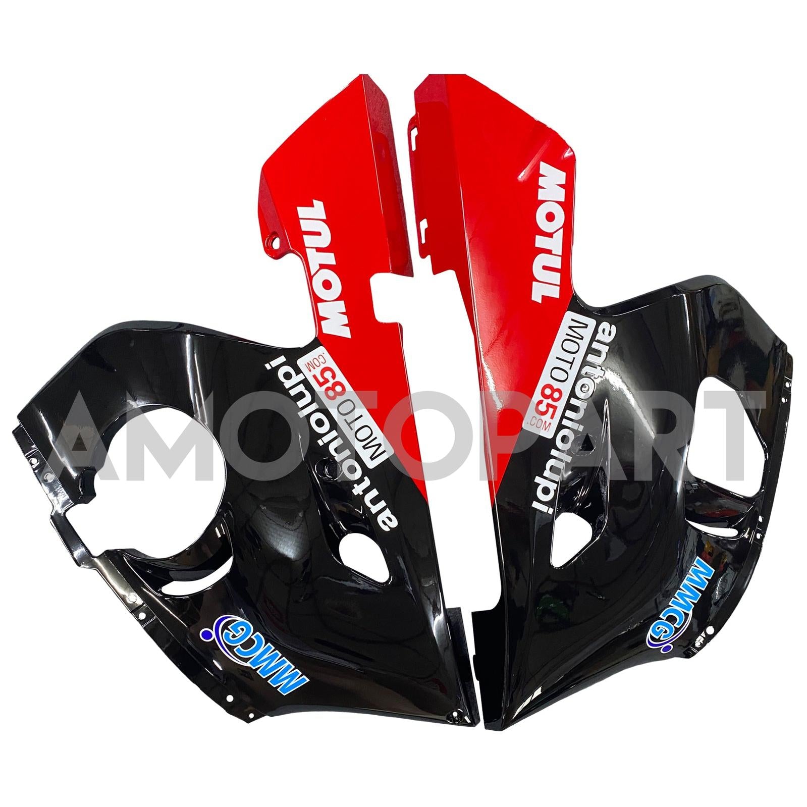 Amotopart Yamaha YZF 600 R6 1998-2002 Black & Yellow Fairing Kit