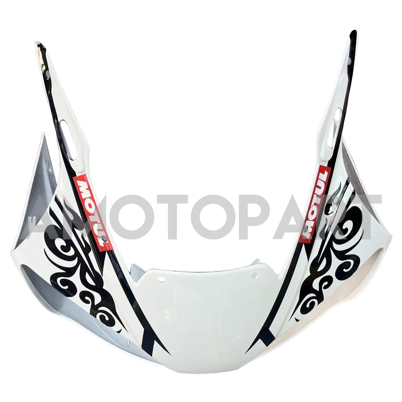 Amotopart Yamaha YZF 600 R6 1998-2002 White Fairing Kit