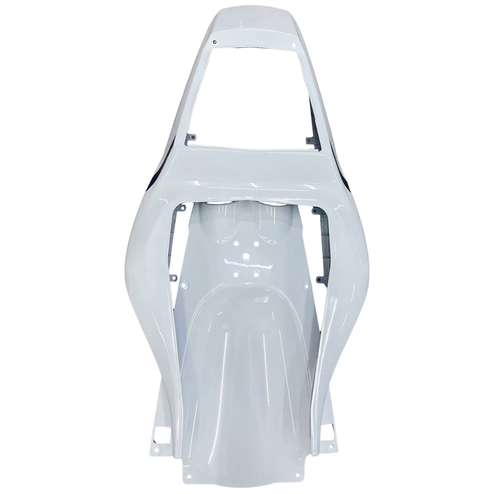Amotopart Yamaha YZF 600 R6 1998-2002 White Fairing Kit
