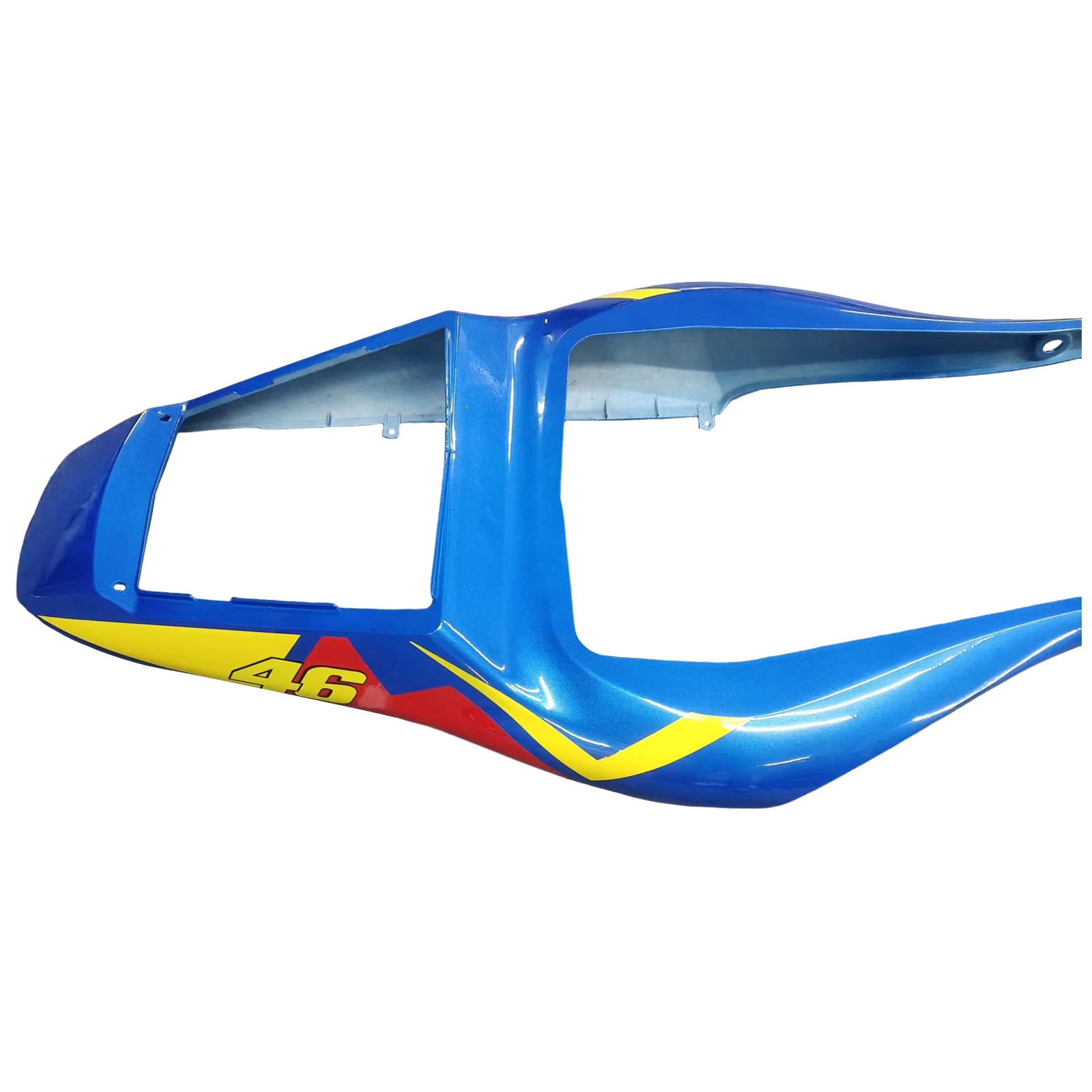 Amotopart 1998-2002 Yamaha YZF 600 R6 Kit carena Monster blu e giallo