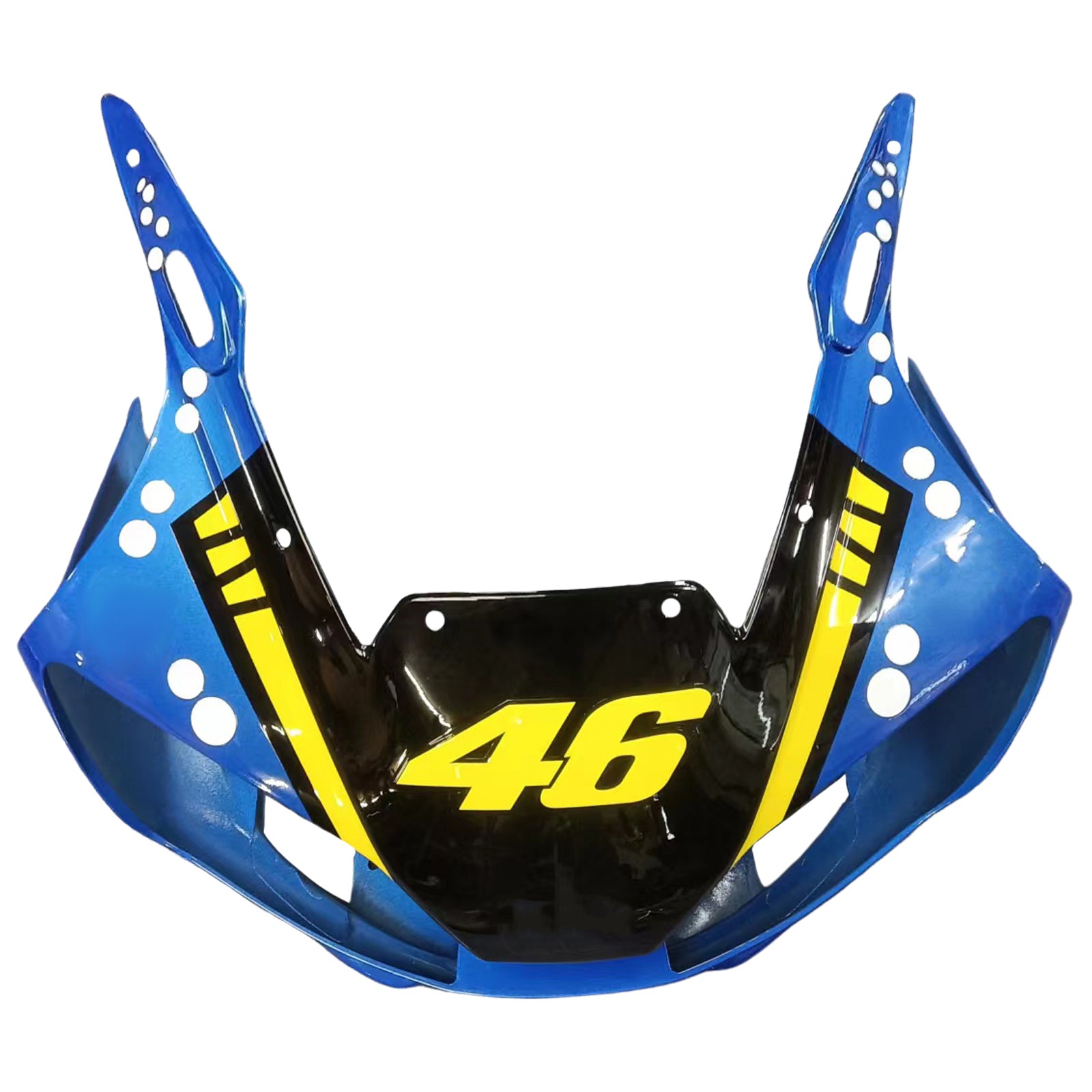 Amotopart 1998-2002 Yamaha YZF 600 R6 Kit carena Monster blu e giallo