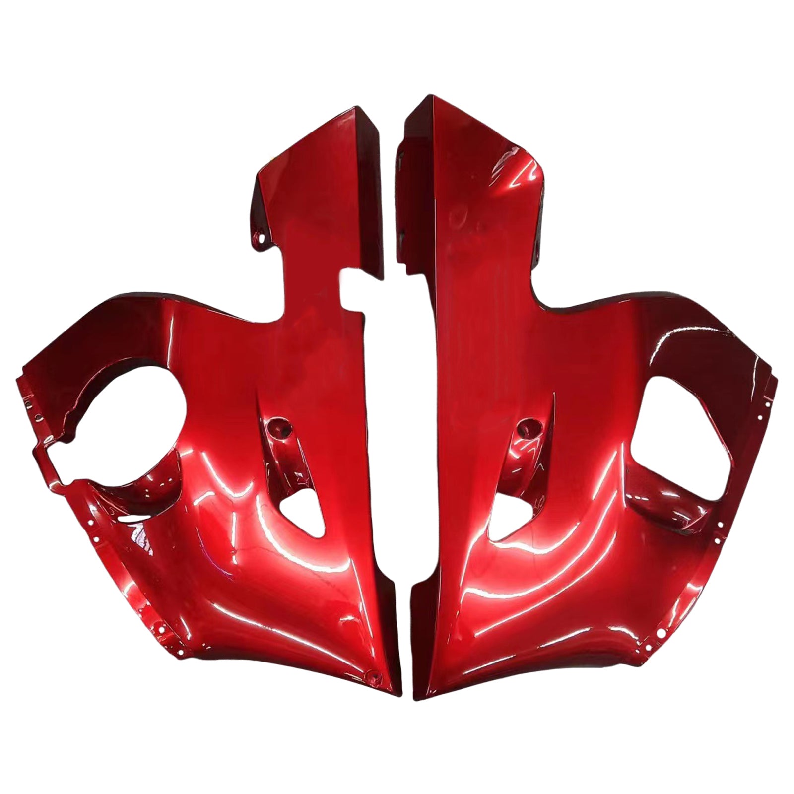 Amotopart Yamaha 1998-2002 YZF 600 R6 Červená s černou bílou kapotou