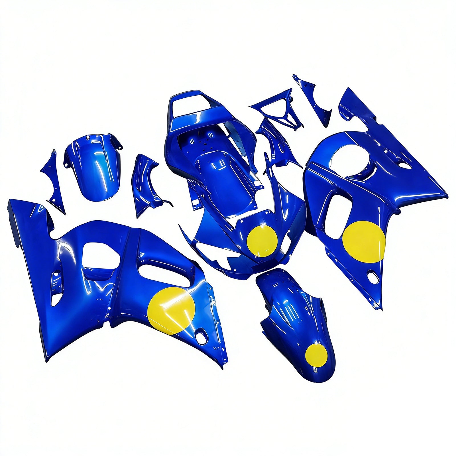 Amotopart 1998-2002 Yamaha YZF 600 R6 Blue Fairing Kit