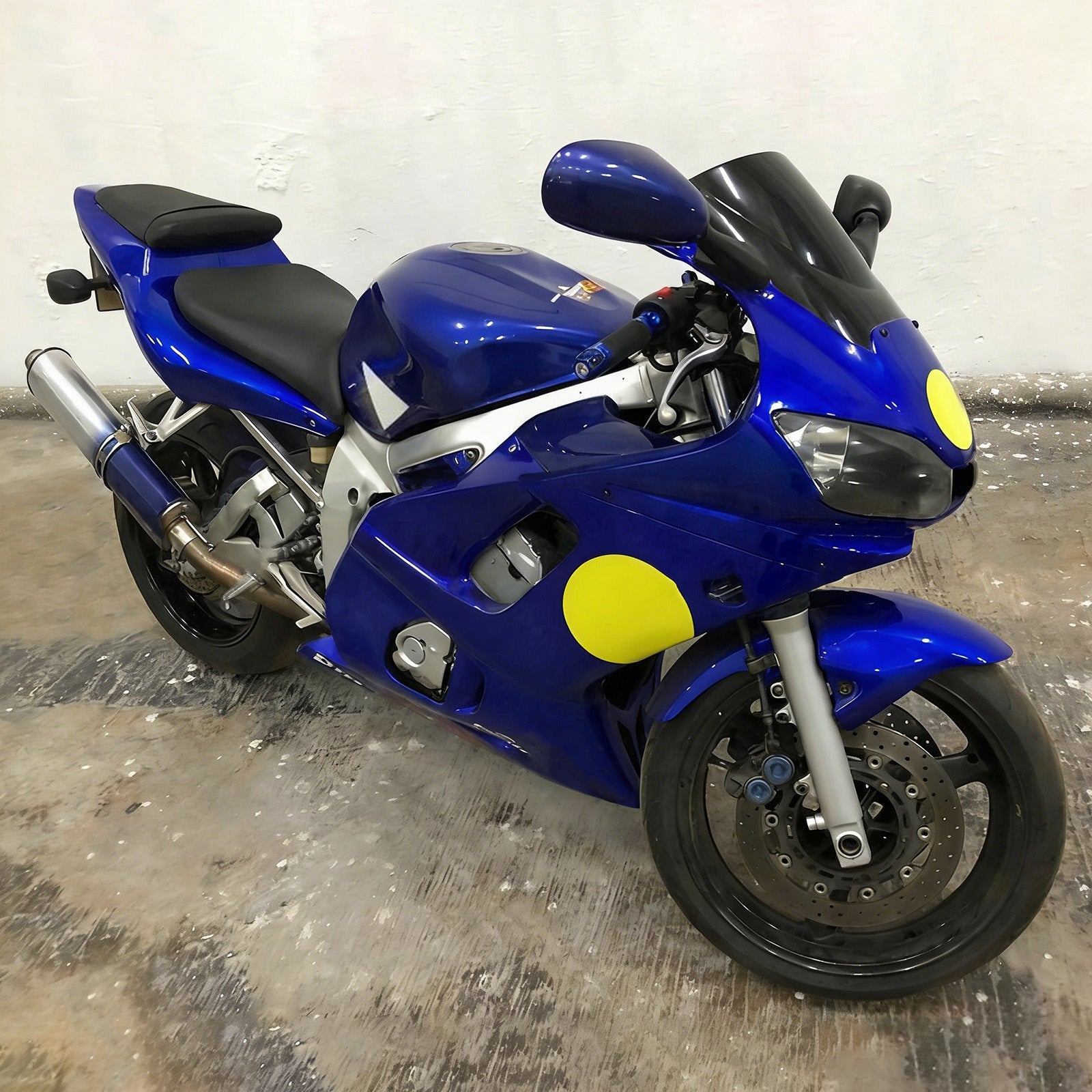 Amotopart 1998-2002 Yamaha YZF 600 R6 Blue Fairing Kit