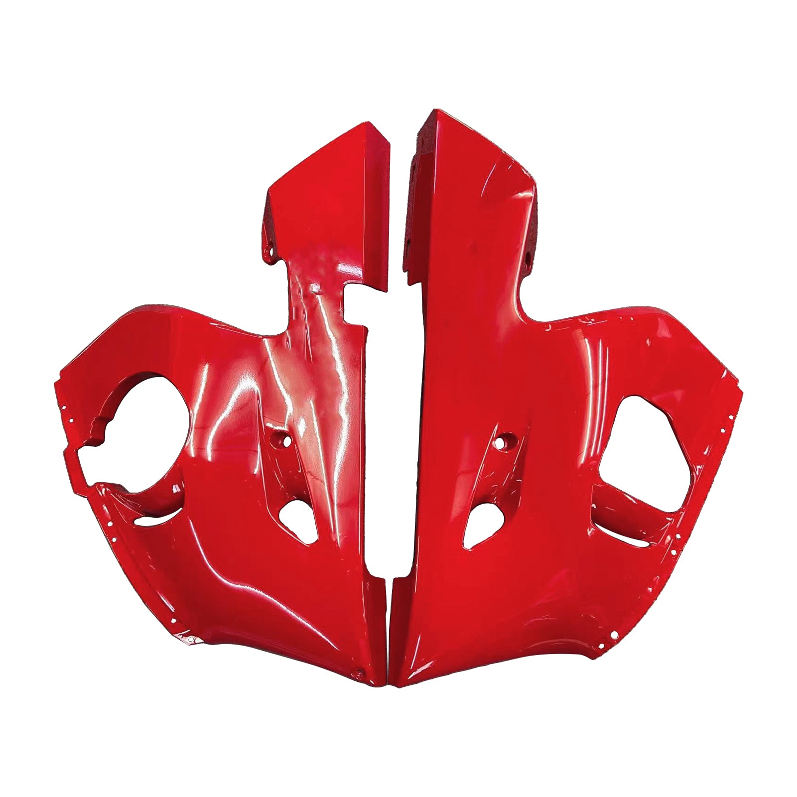 Amotopart ヤマハ 1998-2002 YZF 600 R6 レッド ブラック フェアリングキット