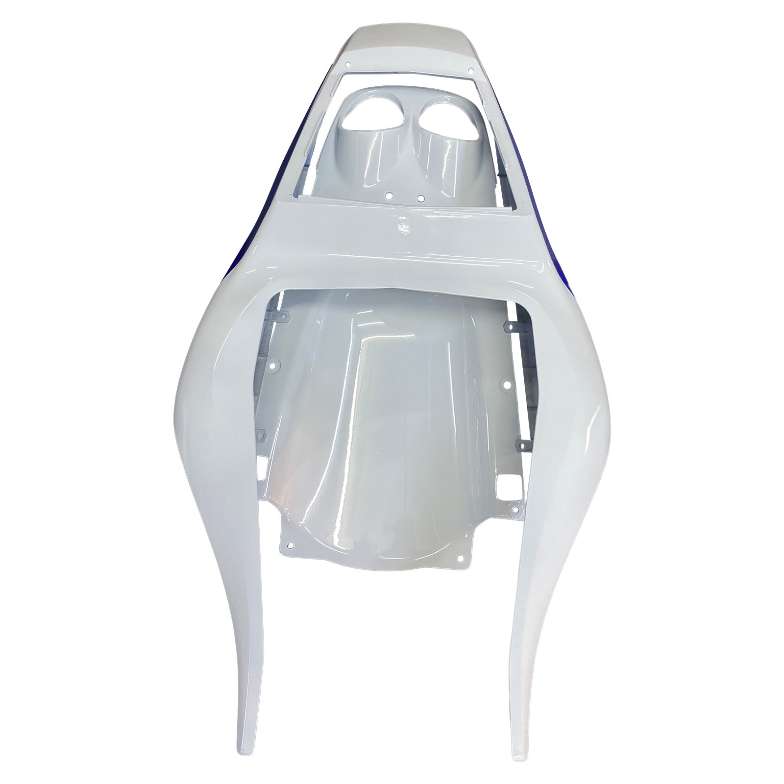 Amotopart Yamaha 1998-2002 YZF 600 R6 Blue Mix White Fairing Kit