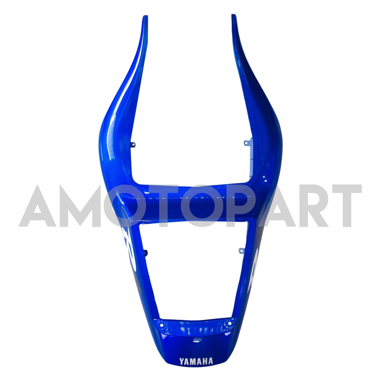Amotopart Yamaha 1998-2002 YZF 600 R6 Schwarzer Mix Blue Fairing Kit