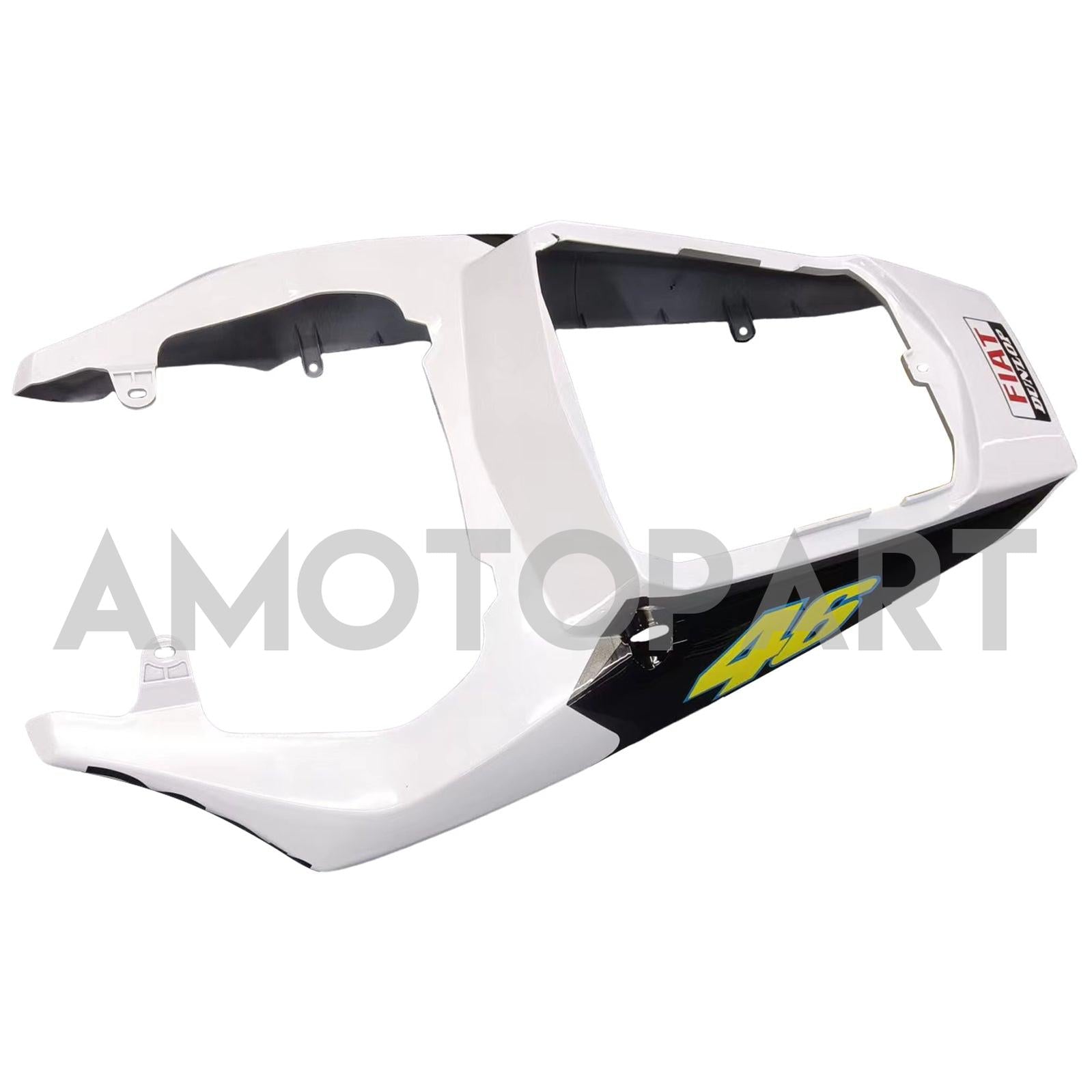 Amotopart 2003-2004 Yamaha R6 e 2006-2009 YZF R6S carenatura bianca multicolore Kit