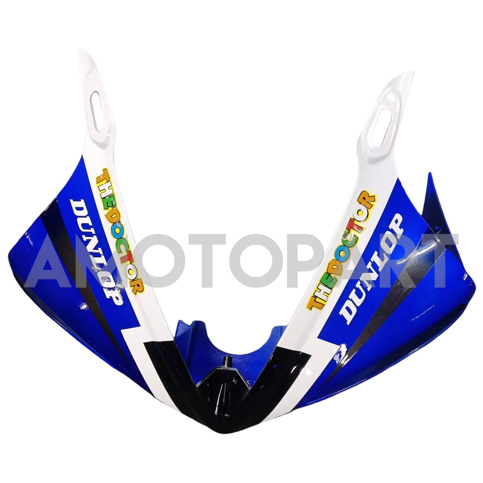 Amotopart 2003-2004 Yamaha R6 e 2006-2009 YZF R6S carenatura bianca multicolore Kit
