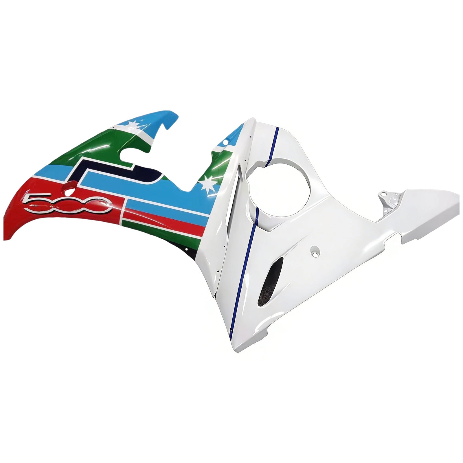 Amotopart 2003-2004 Yamaha R6 & 2006-2009 YZF R6S Fairing Multi Color Kit