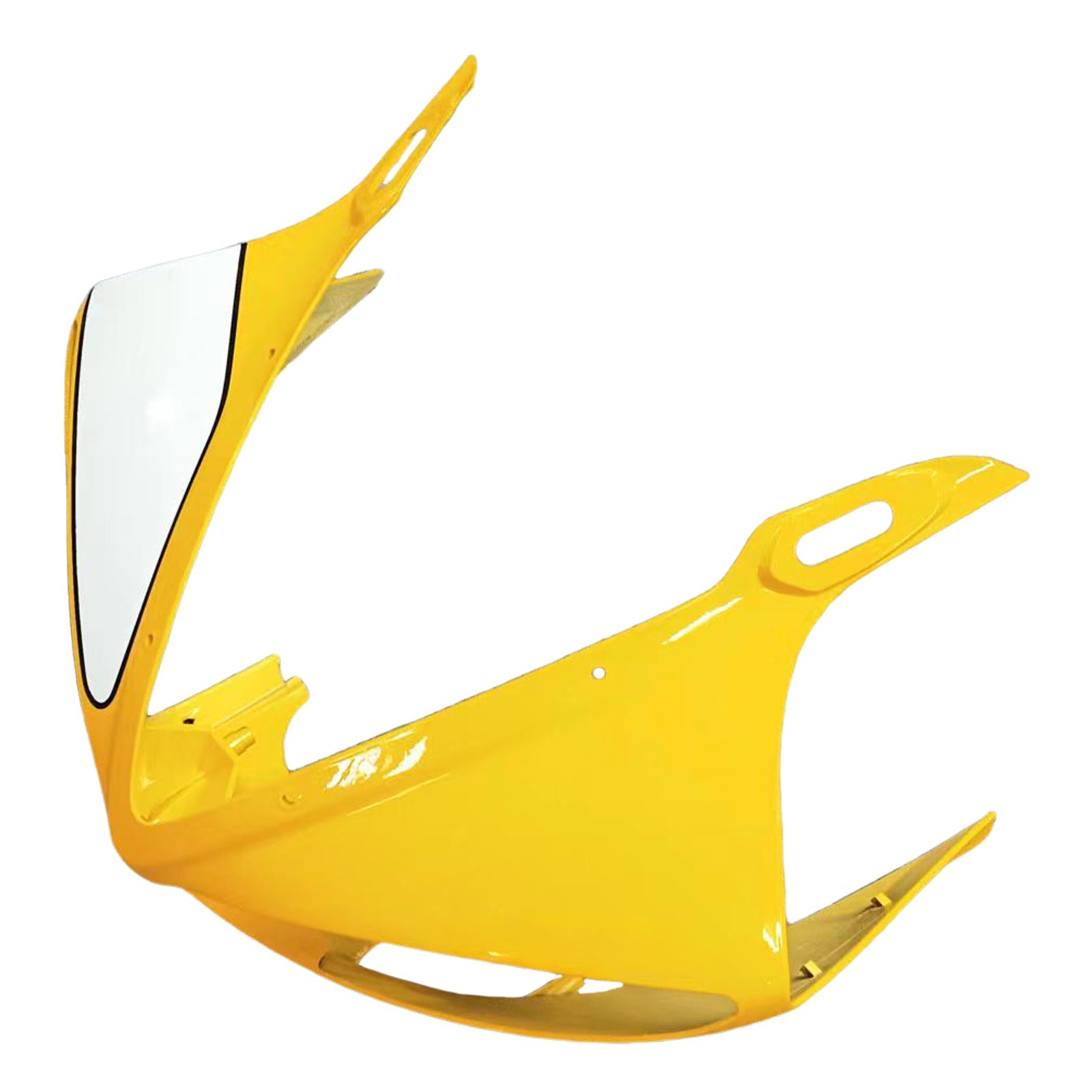 Amotopart Kit carenatura gialla e bianca per Yamaha R6 2003-2004 e YZF R6S 2006-2009