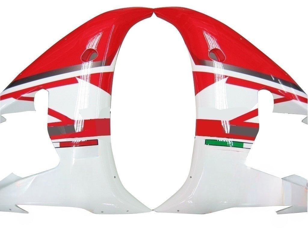 Amotopart 2003-2004 Yamaha R6 & Owiewka YZF R6S 2006-2009 w kolorze czerwonym&WZestaw biały