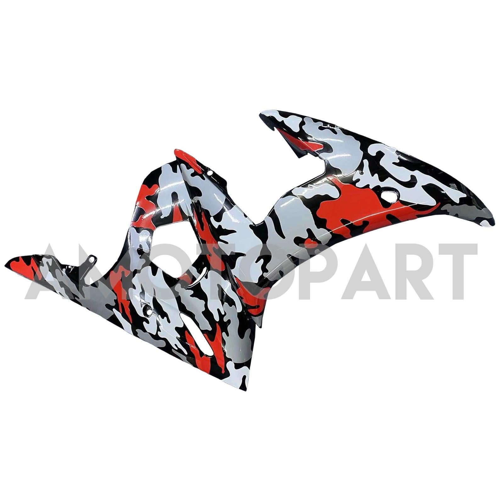 Amotopart Yamaha YZF 600 R6 2003-2004 R6S 2006-2009 Tarnverkleidungskit Camouflage