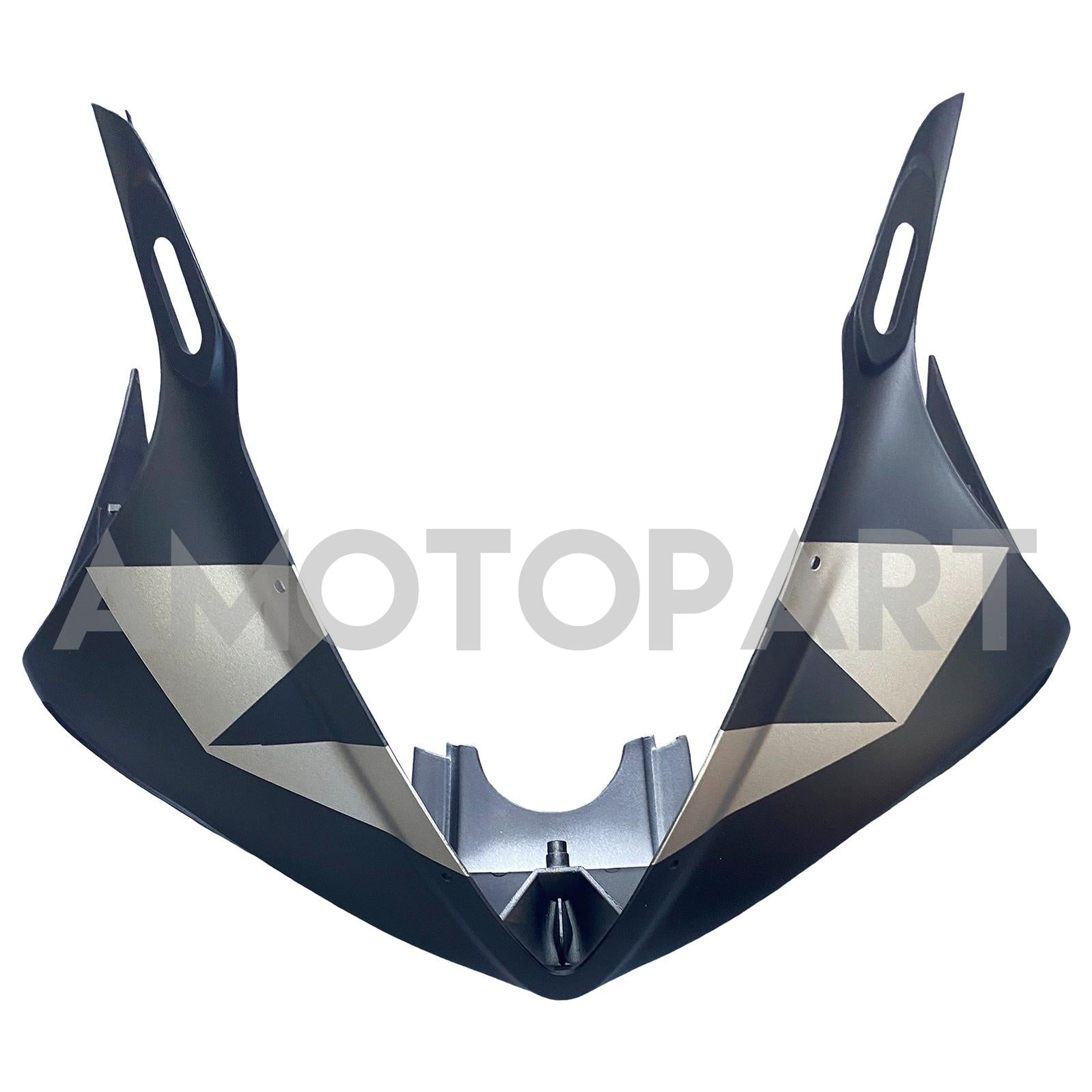 Amotopart Yamaha YZF 600 R6 2003-2004 R6S 2006-2009 Mattgrau&Schwarzes Verkleidungskit