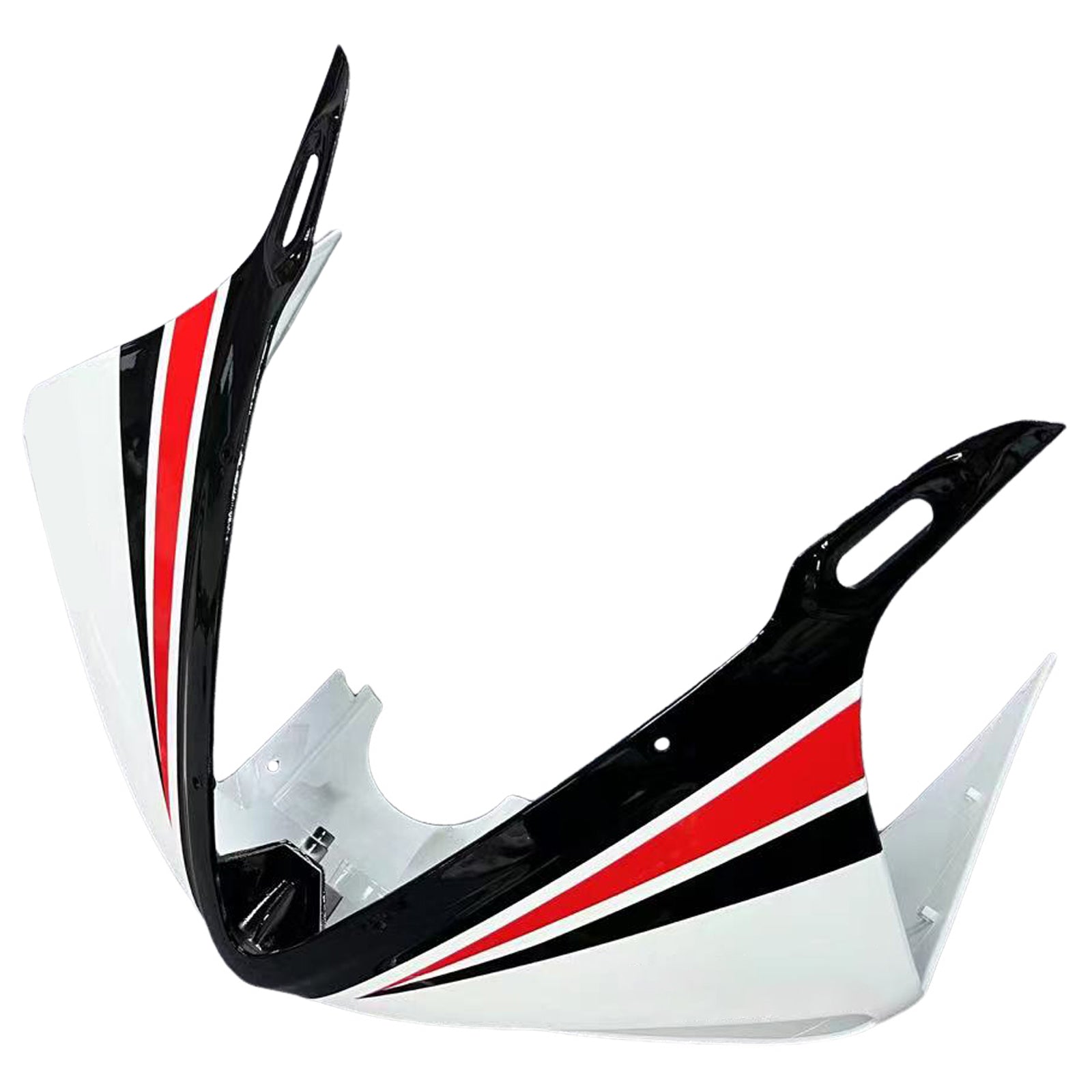 Amotopart ヤマハ 2003-2004 YZF 600 R6 & 2006-2009 YZF R6S ホワイト レッド フェアリングキット