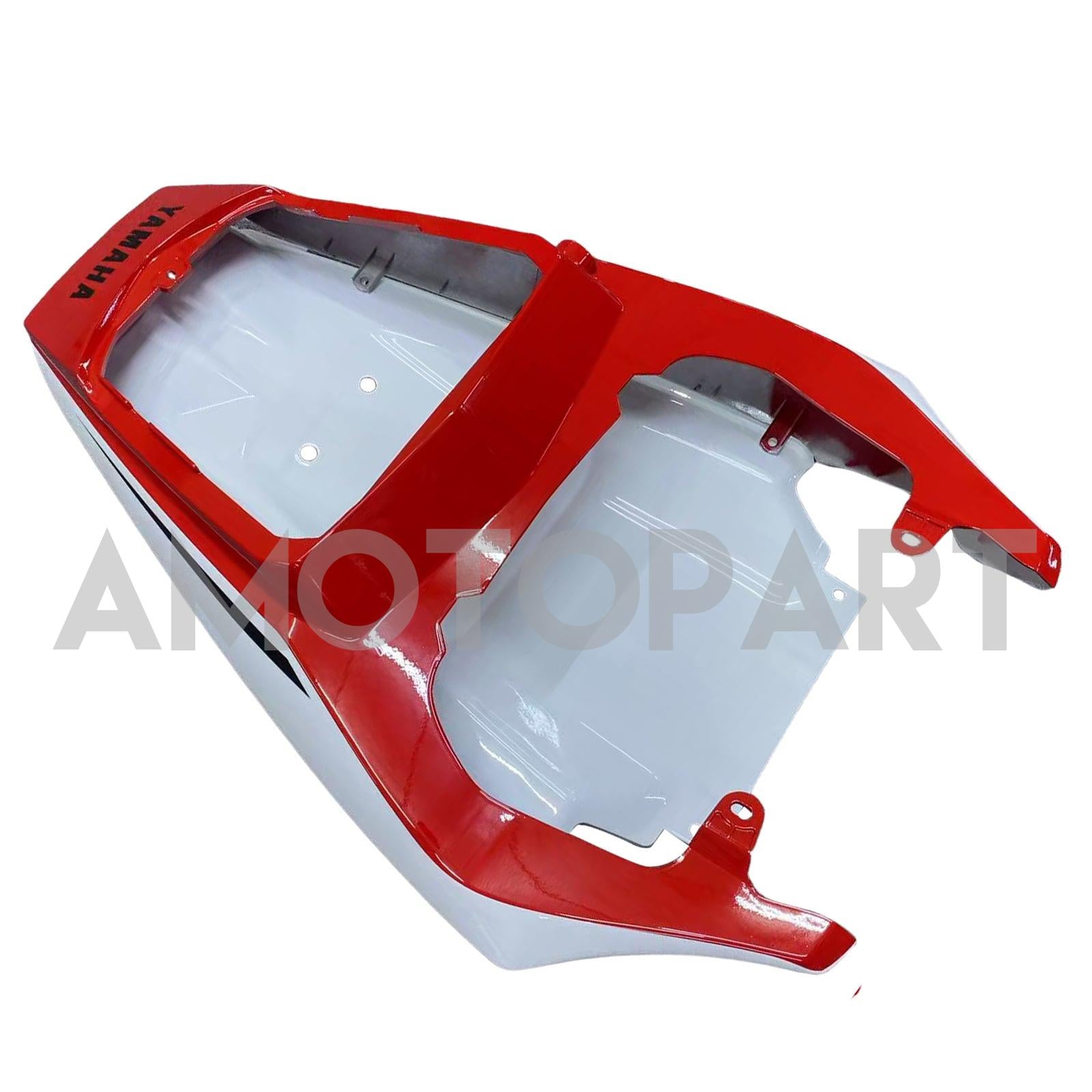 Amotopart Yamaha 2003-2004 YZF 600 R6 & 2006-2009 YZF R6S White Fairing Kit