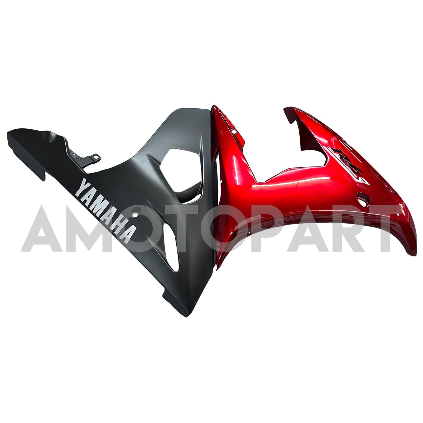 Amotopart 2003-2004 YZF 600 R6 & 2006-2009 YZF R6S YAMAHA RED & Black Fairing Kit