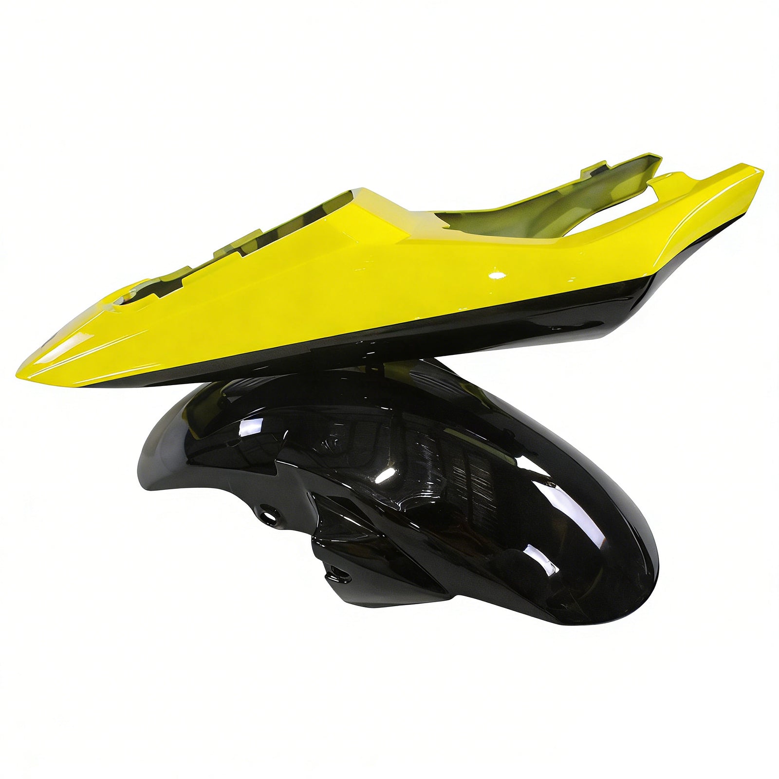 Amotopart Yamaha 2003-2004 YZF 600 R6 e 2006-2009 YZF R6S Kit de carenagem rosa preto